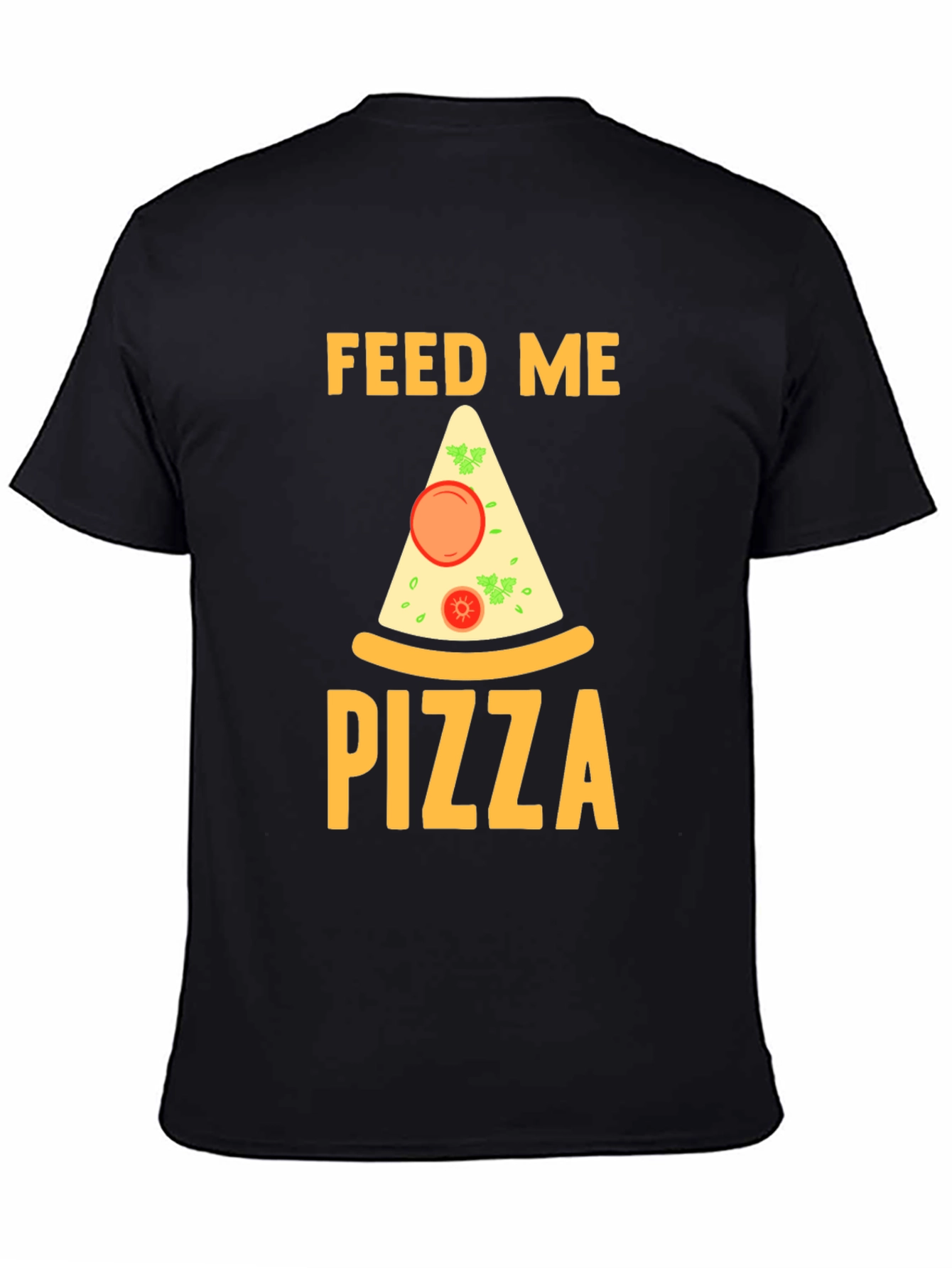 Feed Me Pizza T-Shirt - Funny Graphic Tee