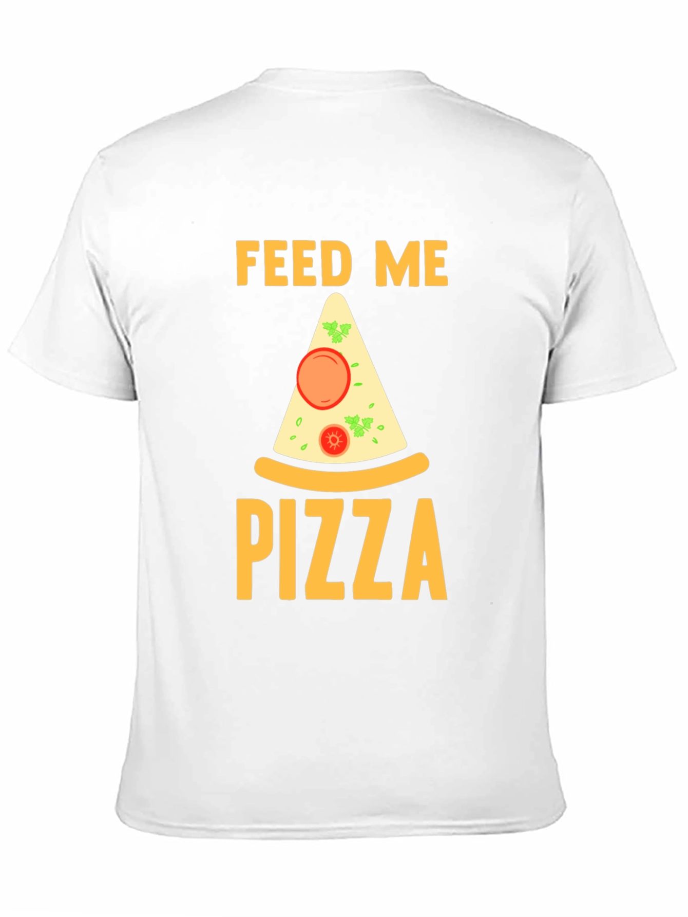 Feed Me Pizza T-Shirt - Funny Graphic Tee