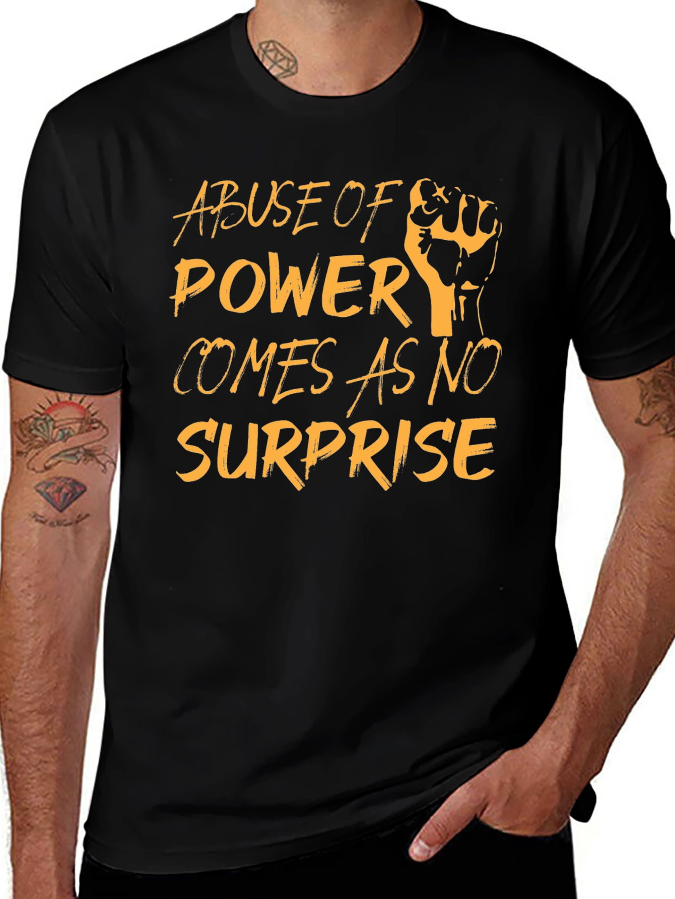 Abuse of Power Graphic T-Shirt