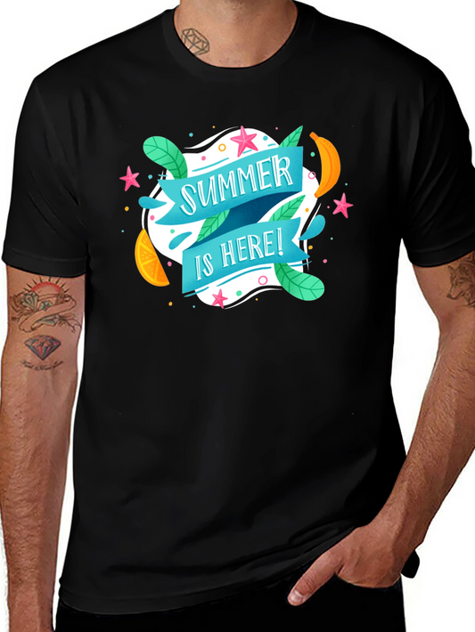 Summer is Here Graphic T-Shirt