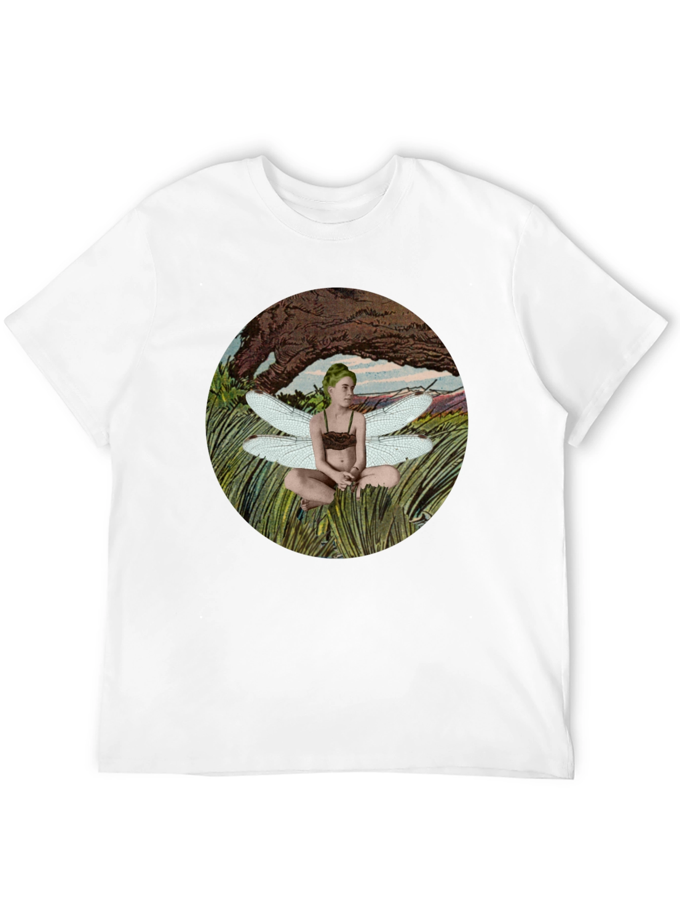 Fairy Wings Graphic T-Shirt - Black