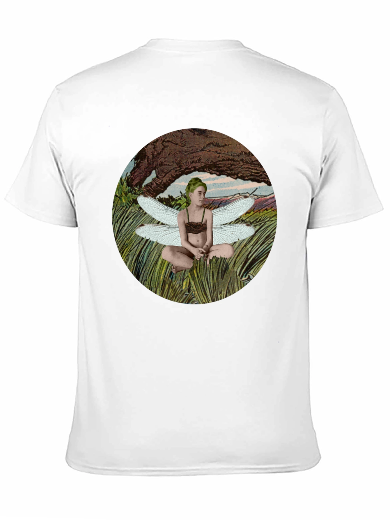 Fairy Wings Graphic T-Shirt - Black