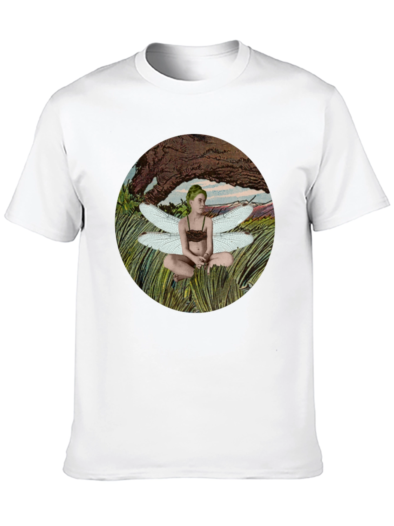Fairy Wings Graphic T-Shirt - Black
