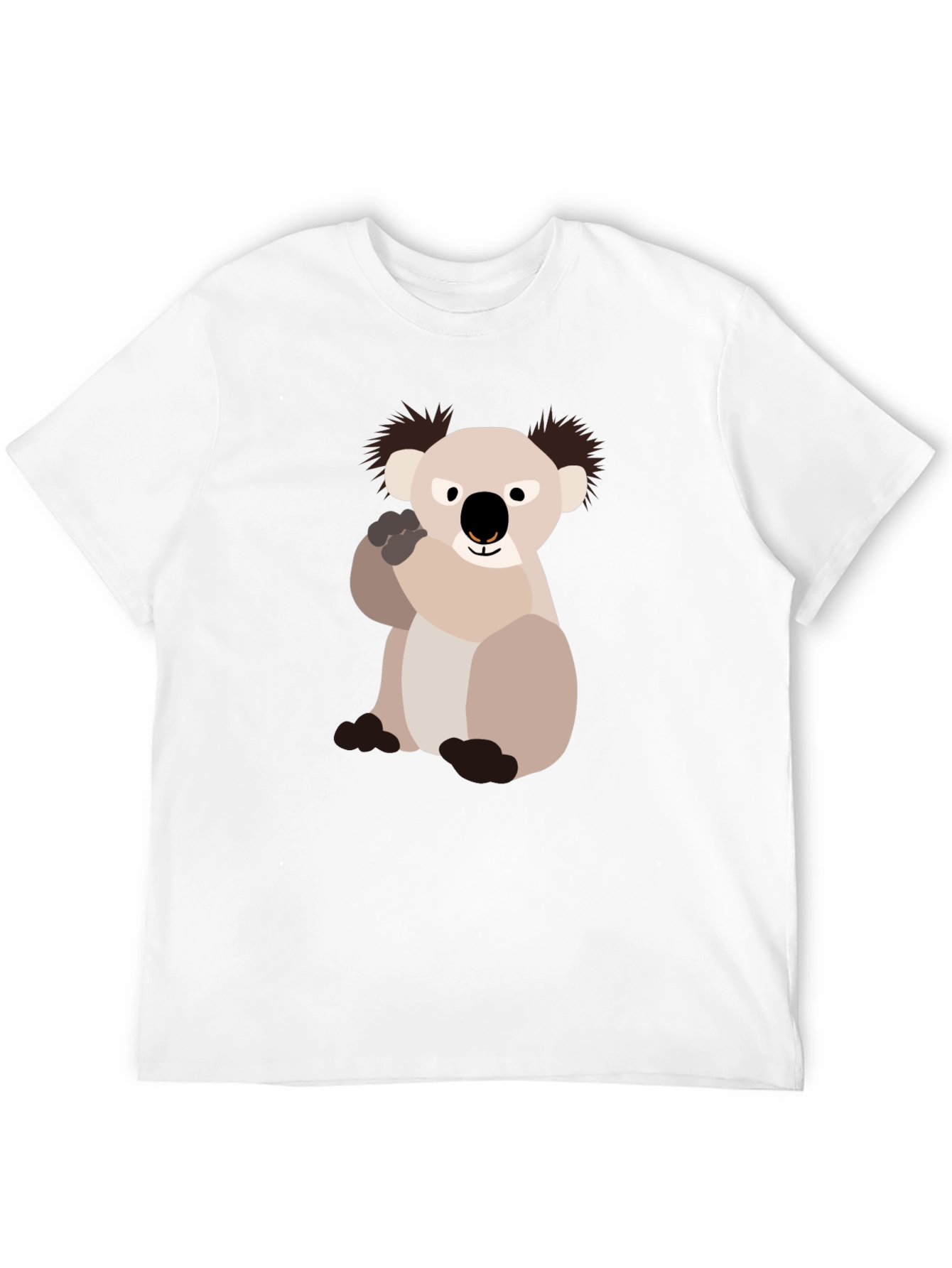 Koala Bear Graphic T-Shirt - Casual Cotton Tee