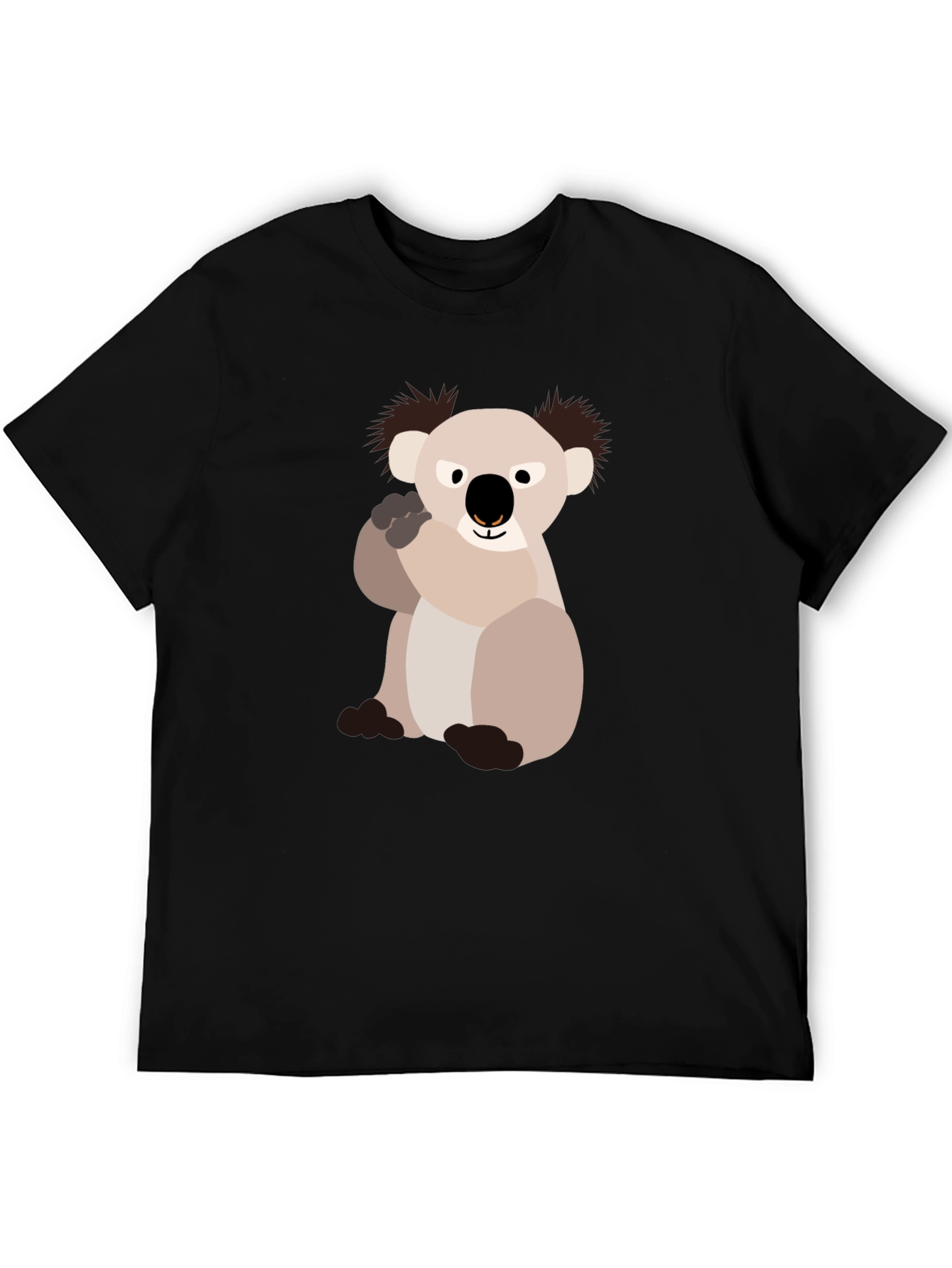 Koala Bear Graphic T-Shirt - Casual Cotton Tee