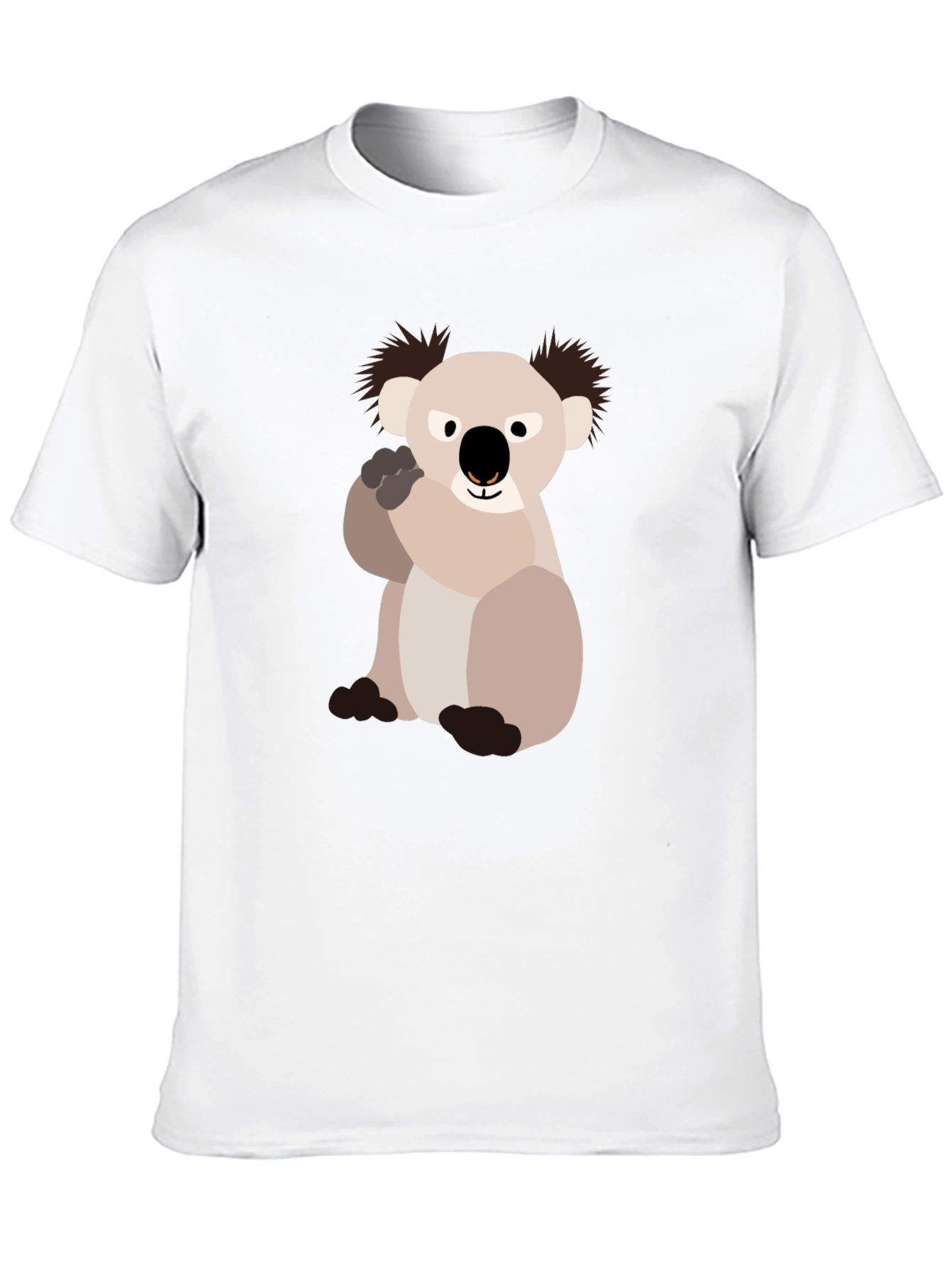 Koala Bear Graphic T-Shirt - Casual Cotton Tee