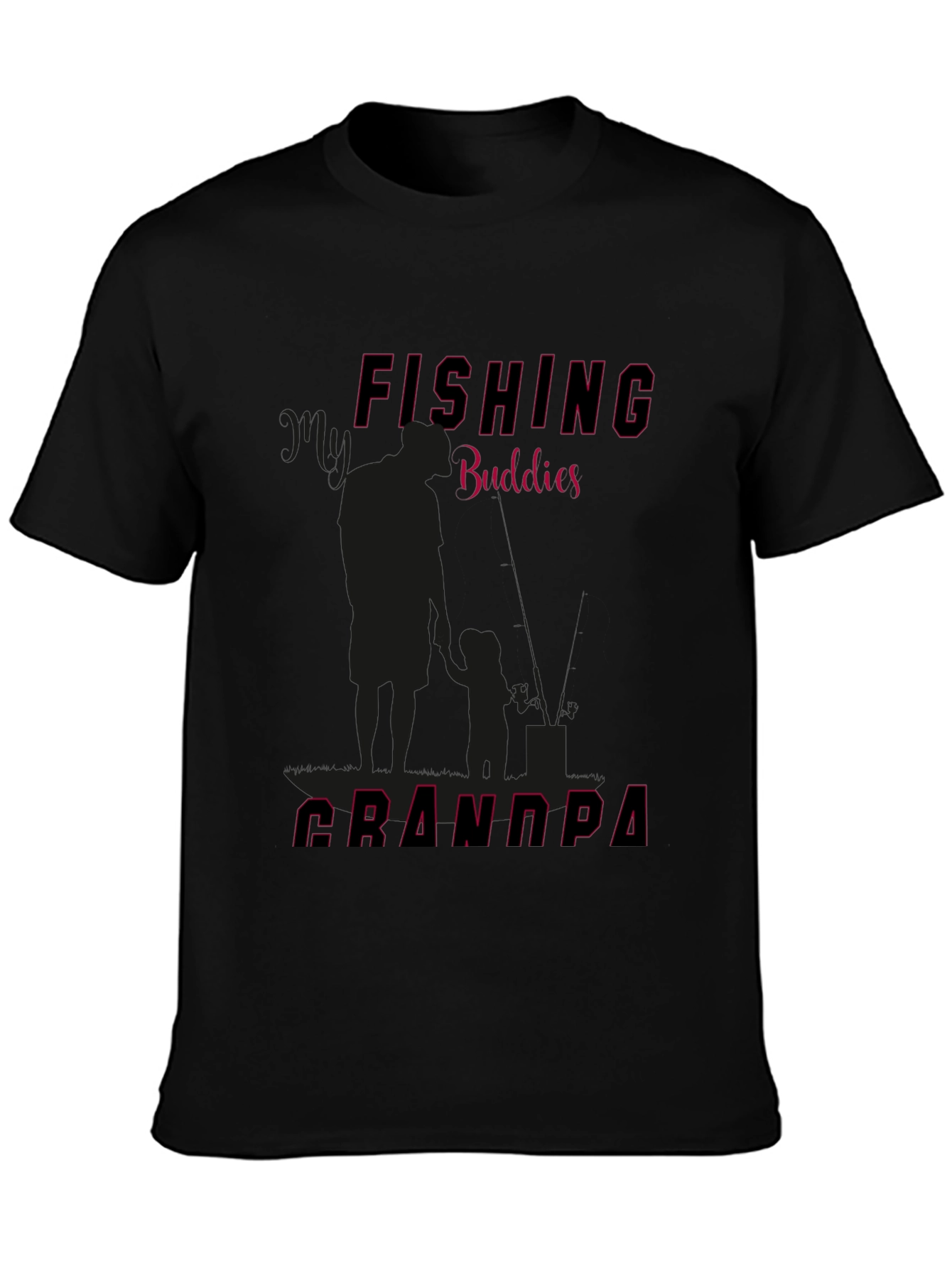 Fishing Buddies Grandpa T-Shirt
