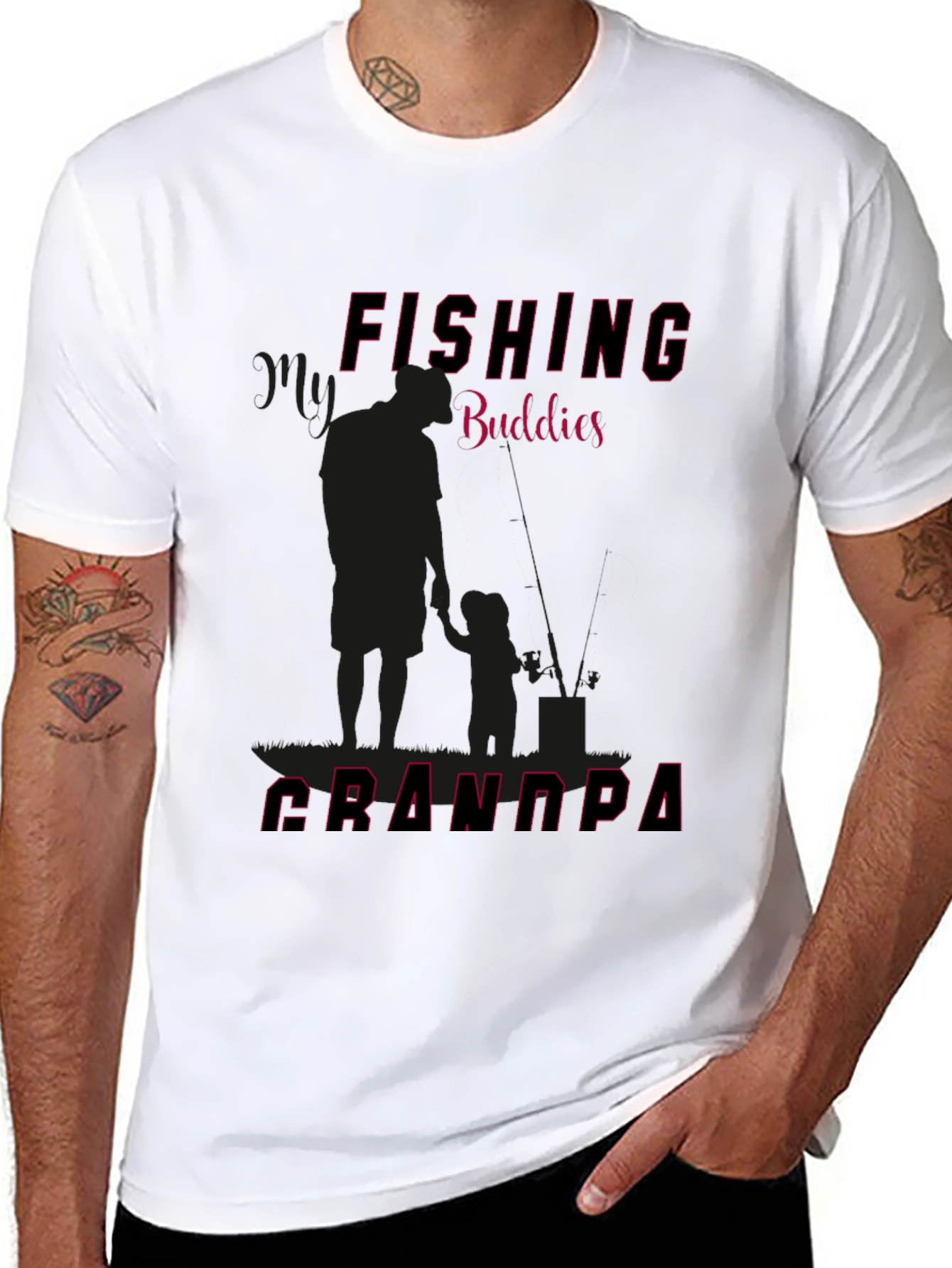 Fishing Buddies Grandpa T-Shirt