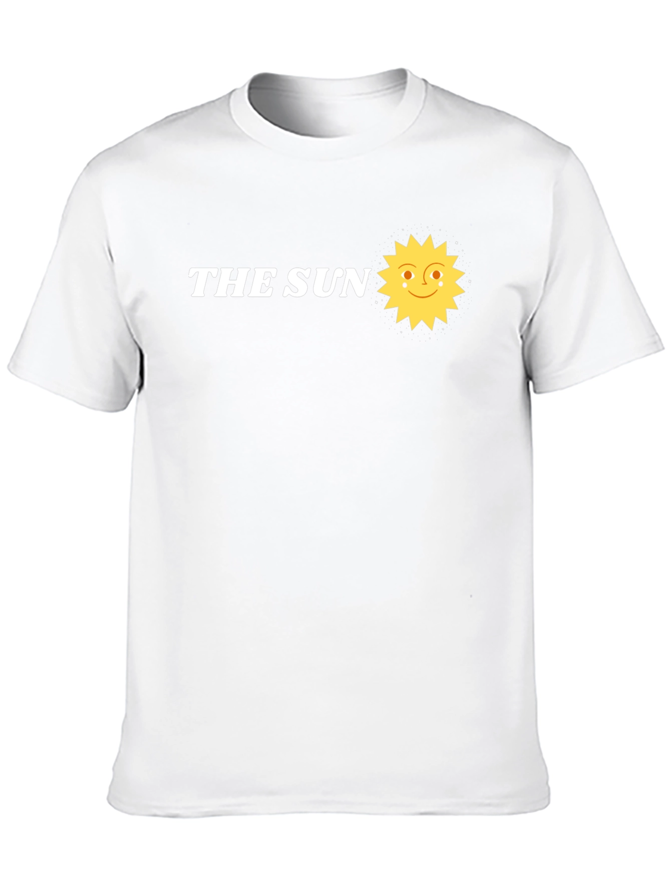 The Sun Graphic Tee - Soft Cotton Blend T-Shirt