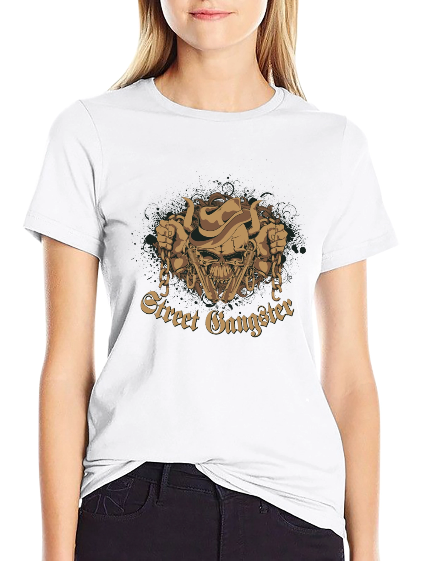 Street Gangster Graphic T-Shirt