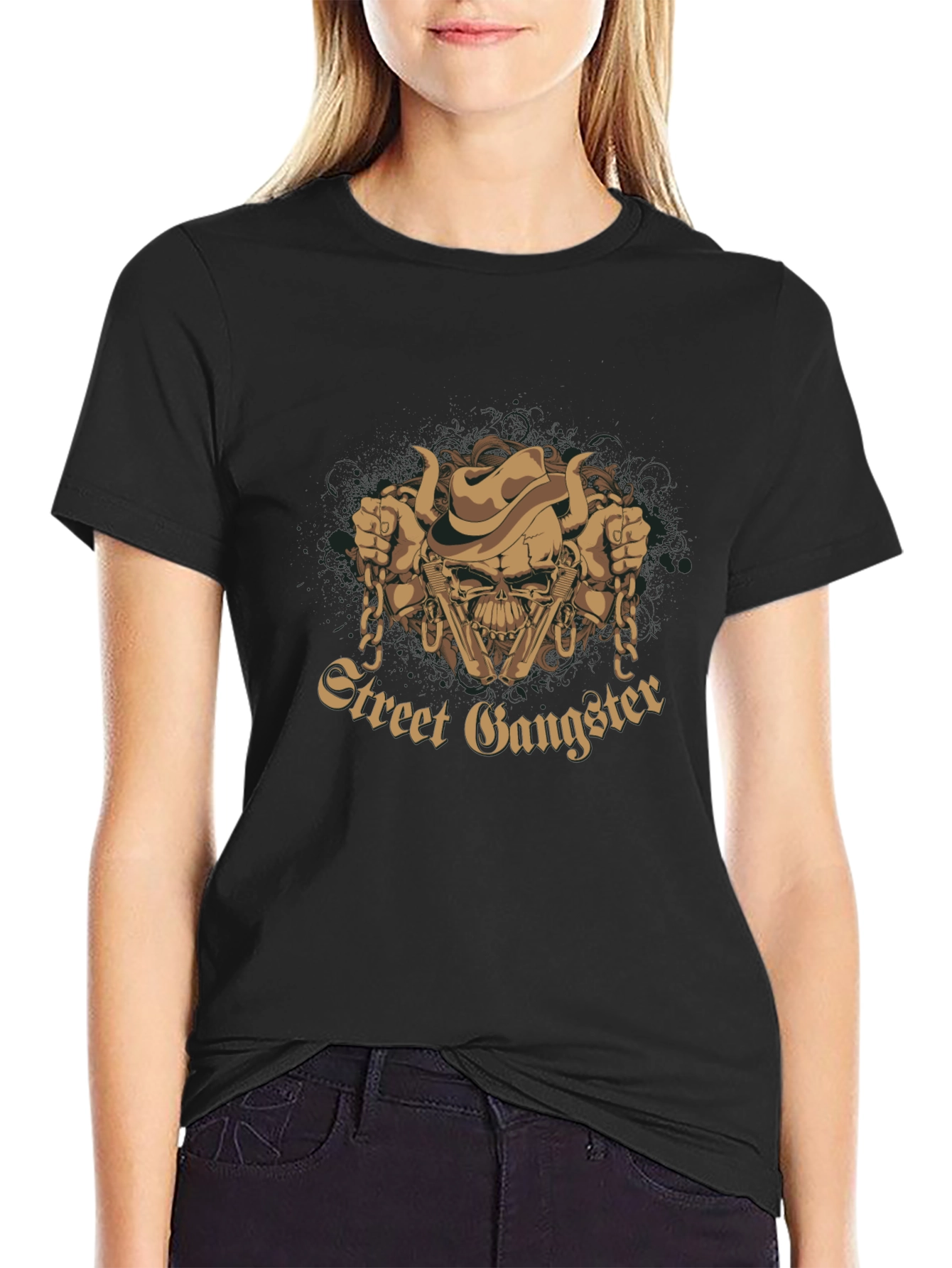 Street Gangster Graphic T-Shirt