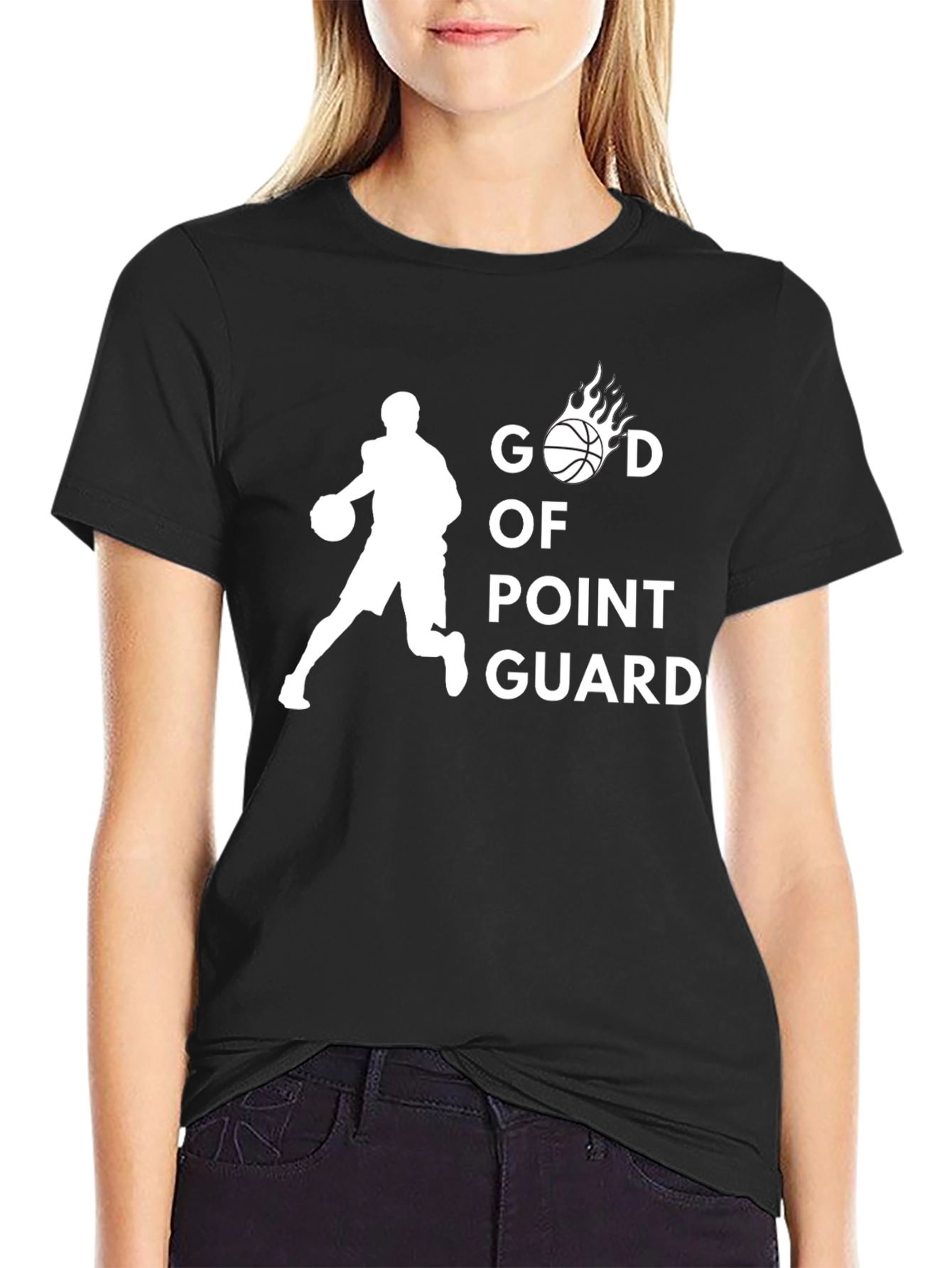 God of Point Guard Graphic Tee - Basketball T-Shirt