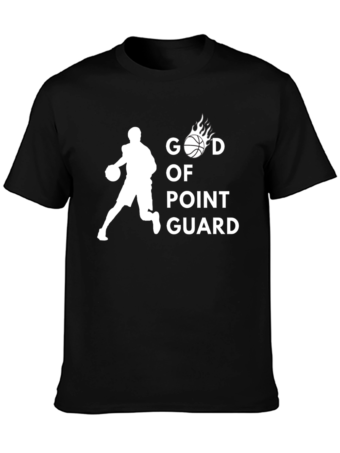 God of Point Guard Graphic Tee - Basketball T-Shirt
