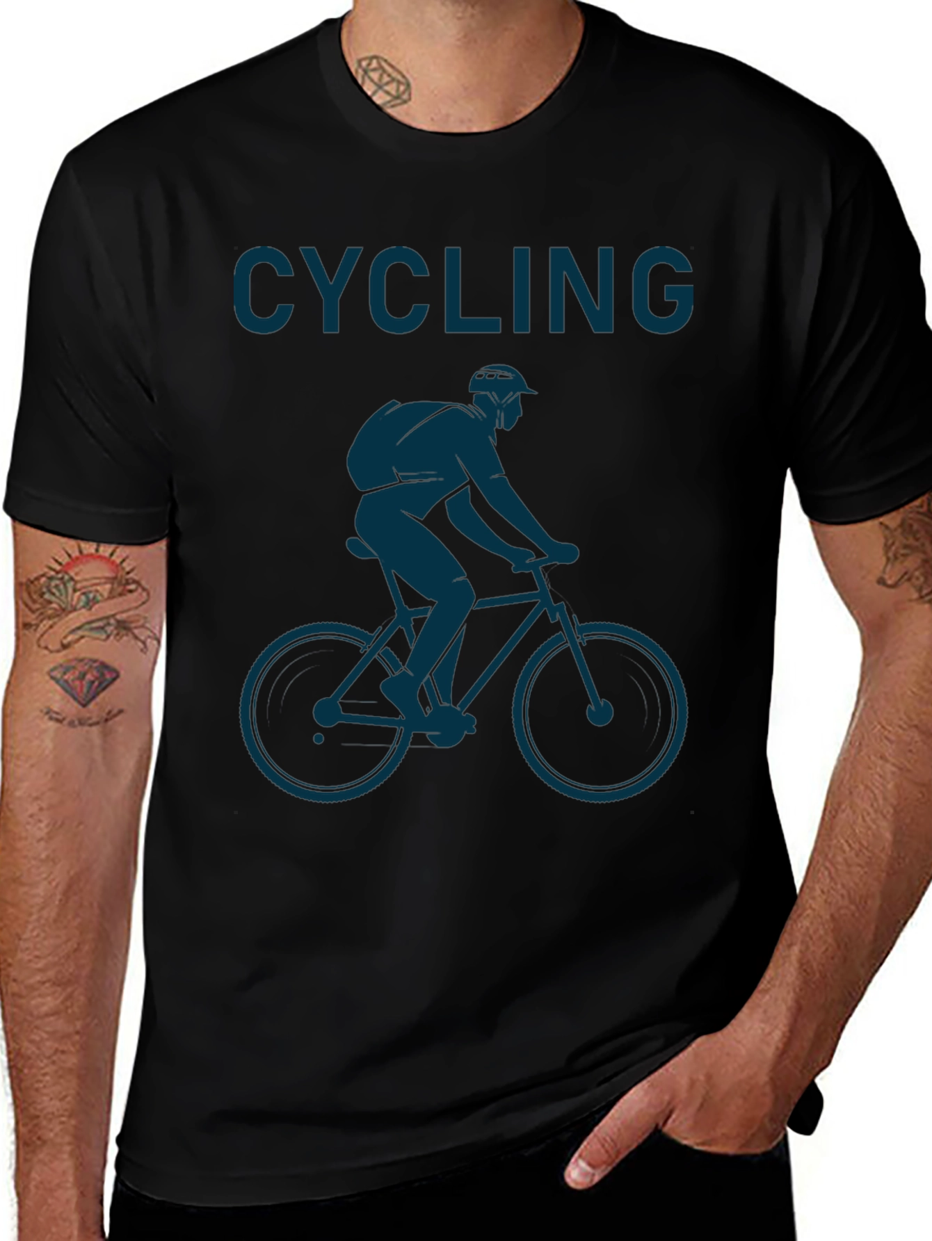 Cycling Enthusiast Graphic Tee - Ride in Style!