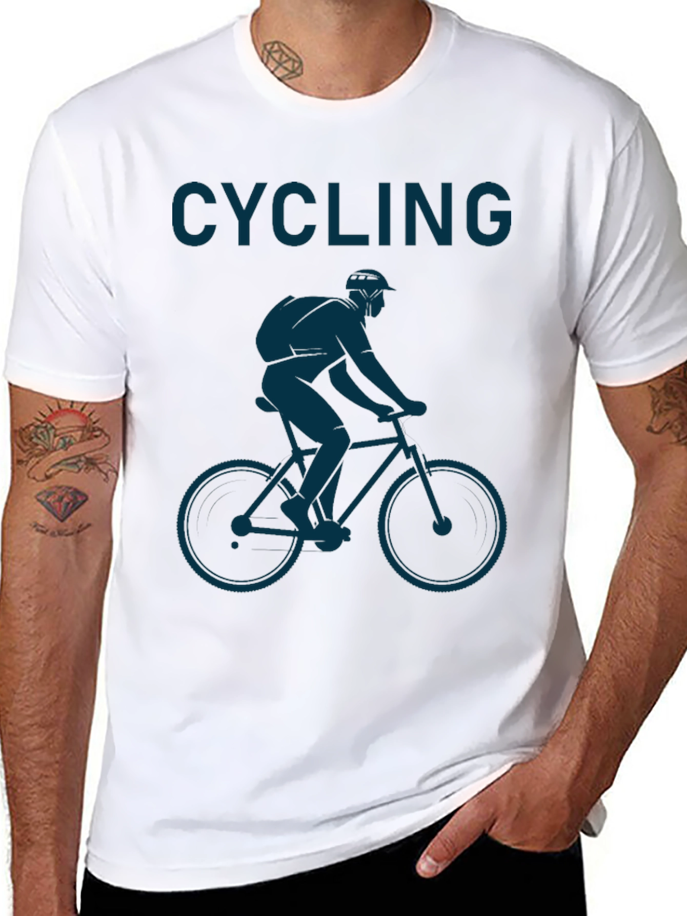 Cycling Enthusiast Graphic Tee - Ride in Style!