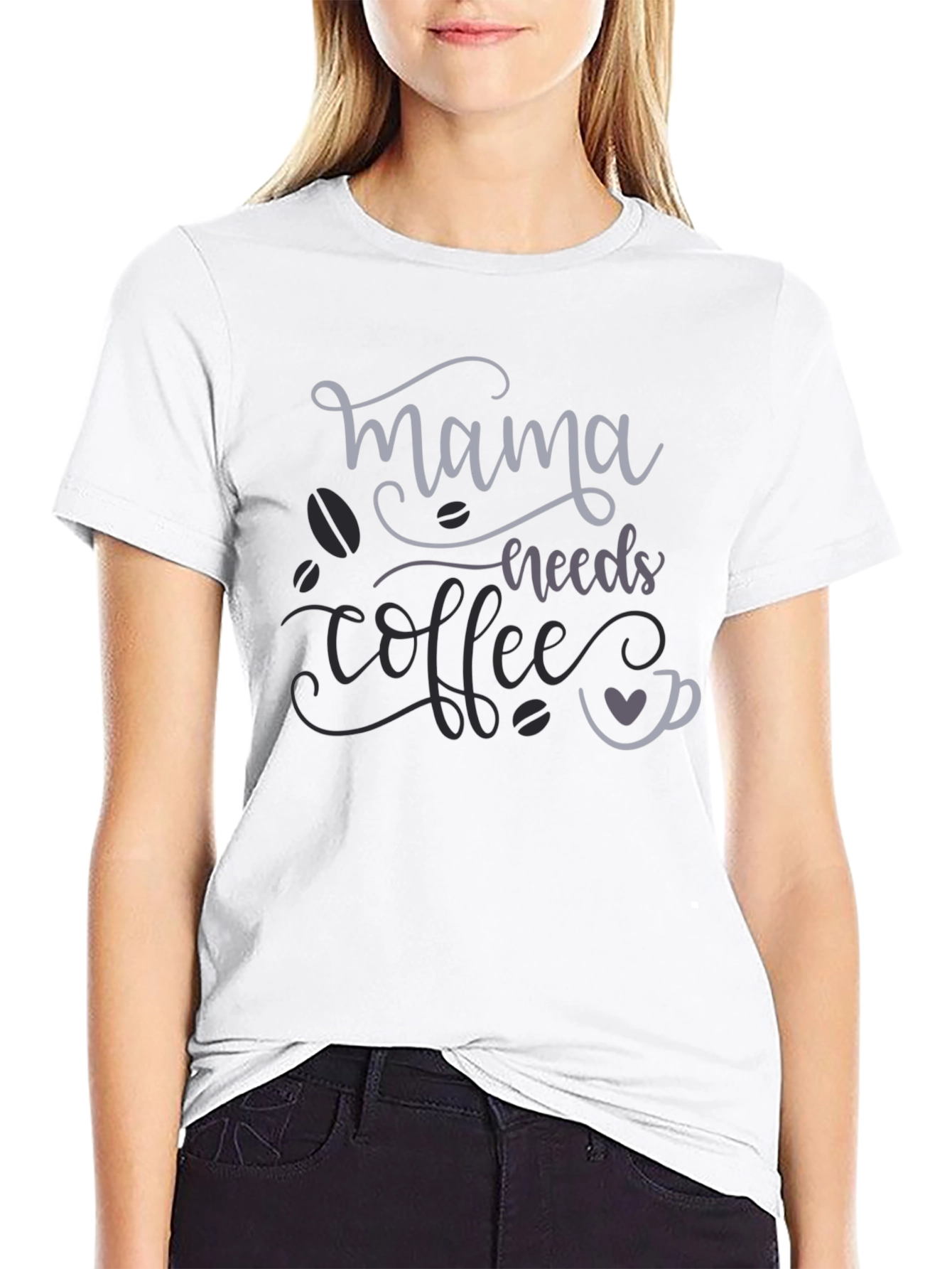 Mama Needs Coffee Graphic T-Shirt