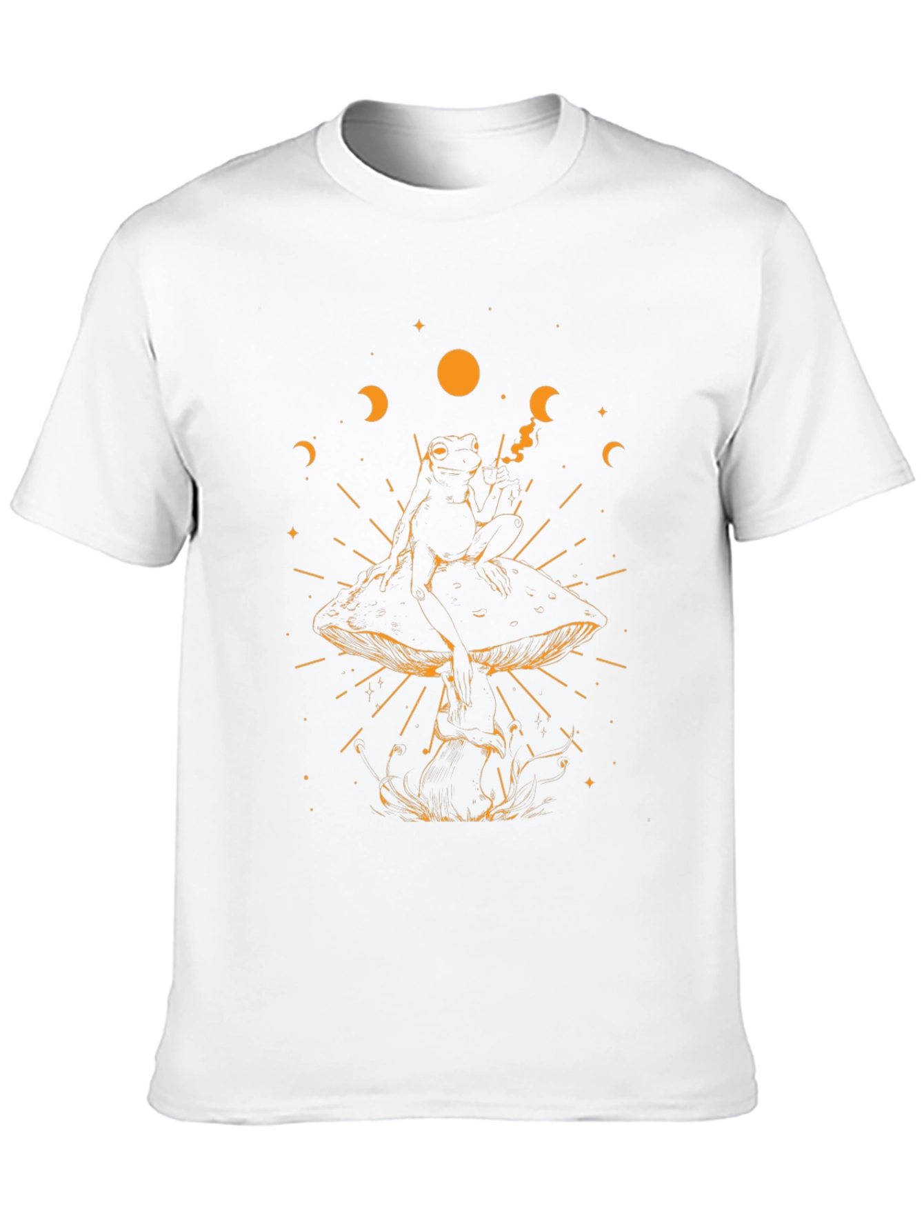 Mystic Frog on Mushroom T-Shirt