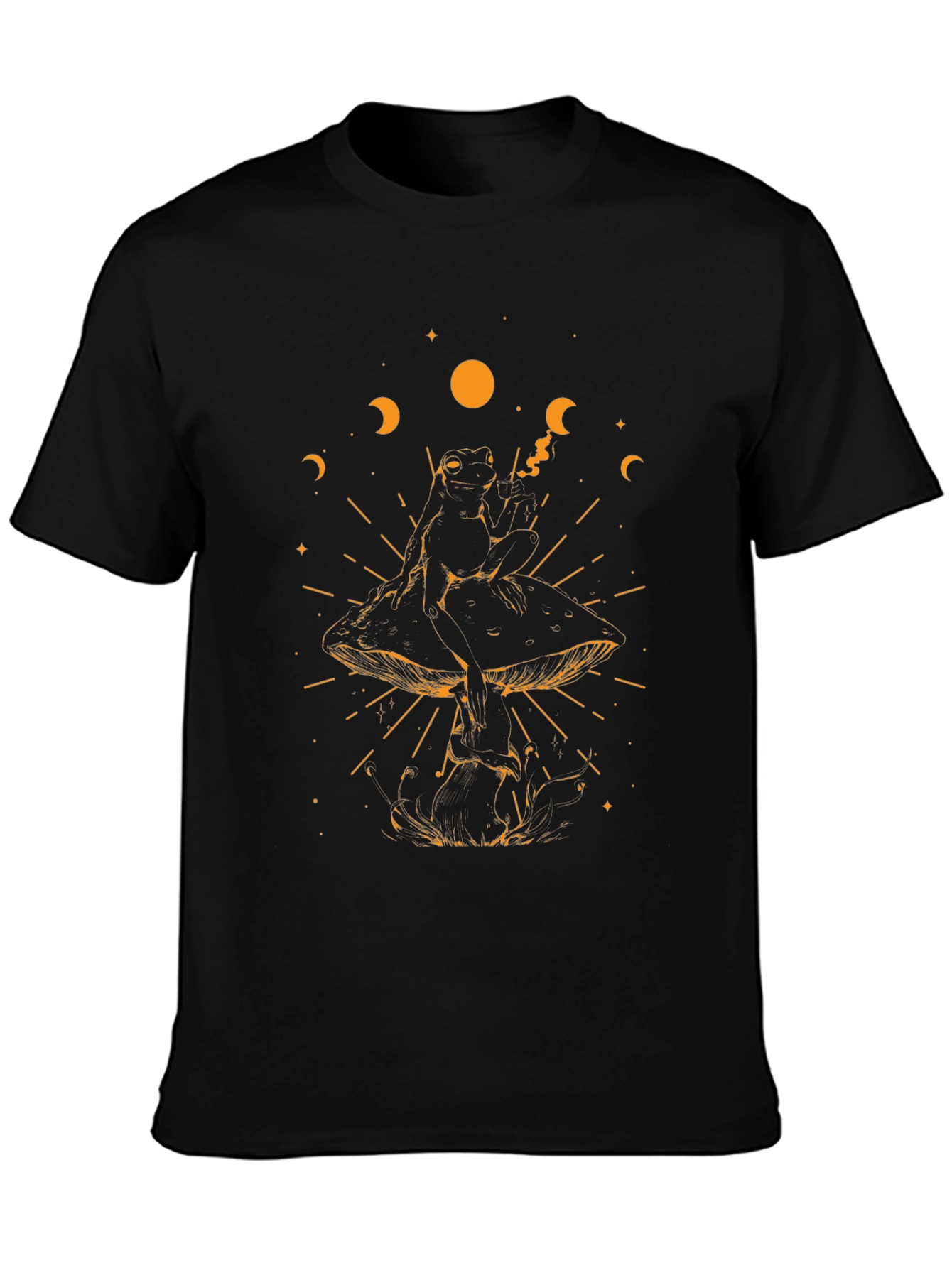 Mystic Frog on Mushroom T-Shirt