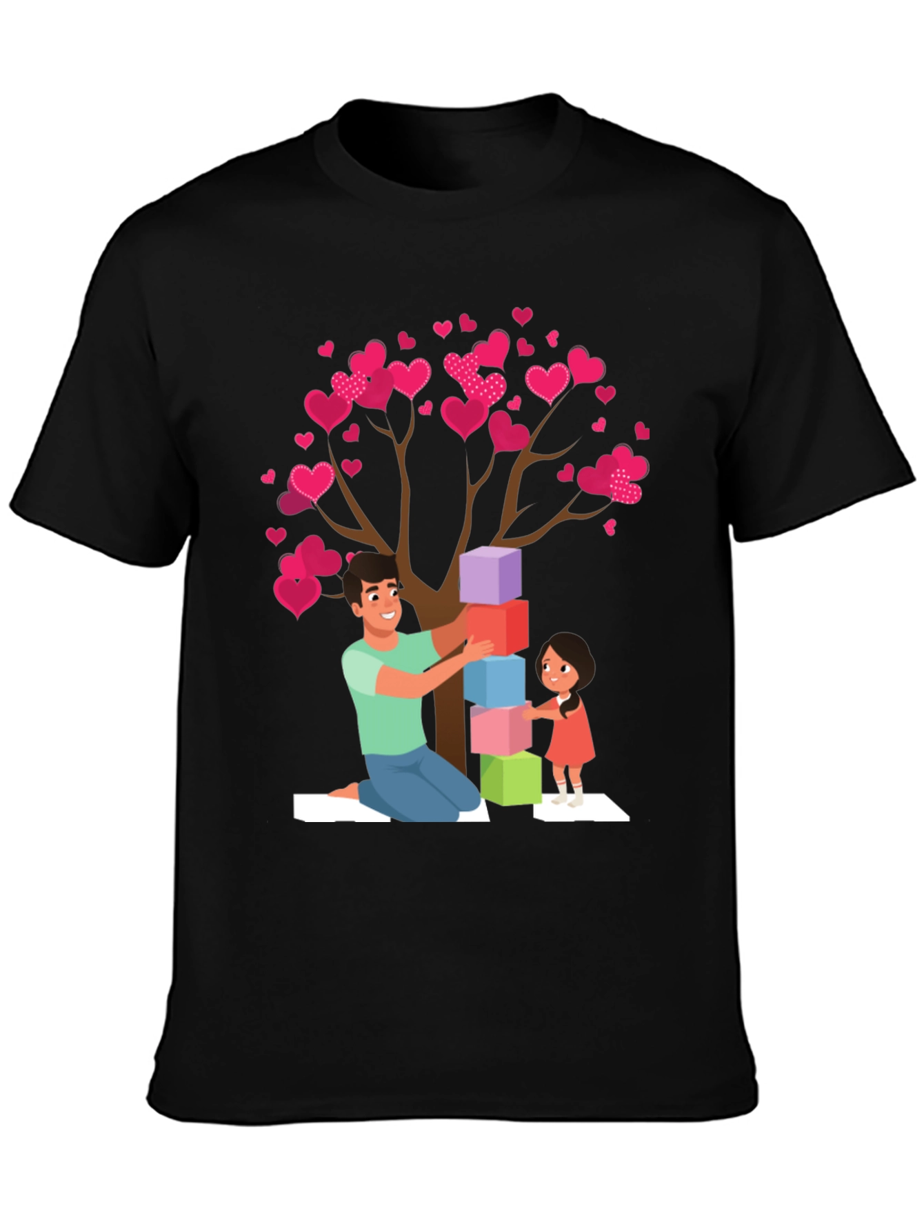 Heart Tree Dad & Daughter Tee