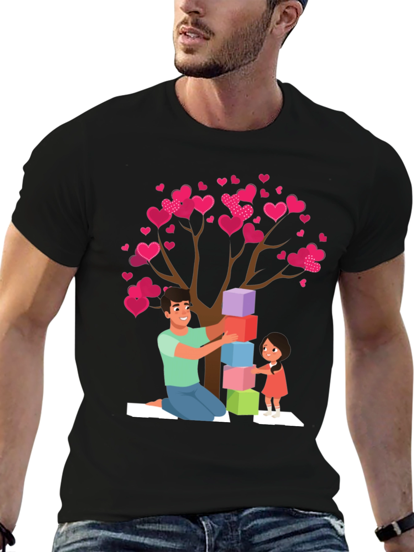 Heart Tree Dad & Daughter Tee