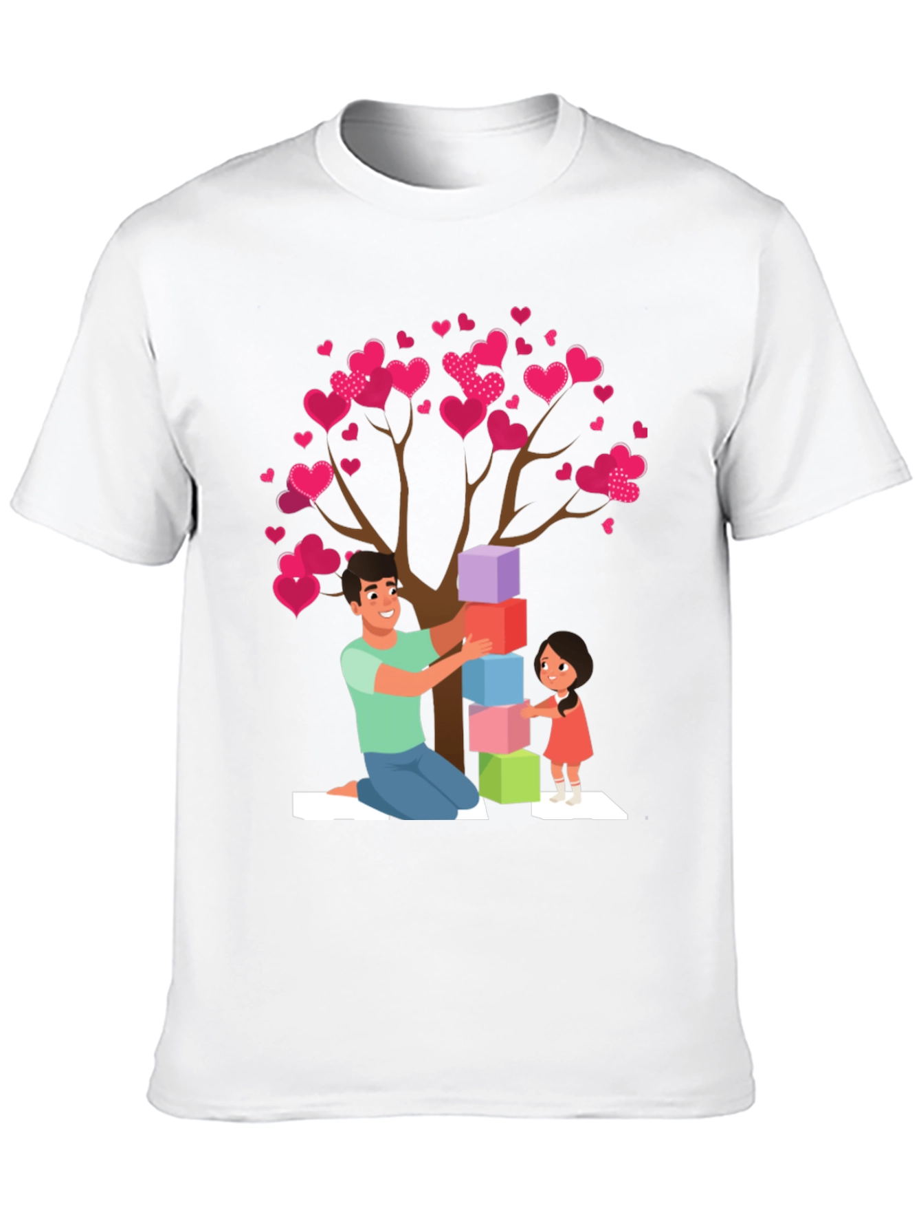 Heart Tree Dad & Daughter Tee
