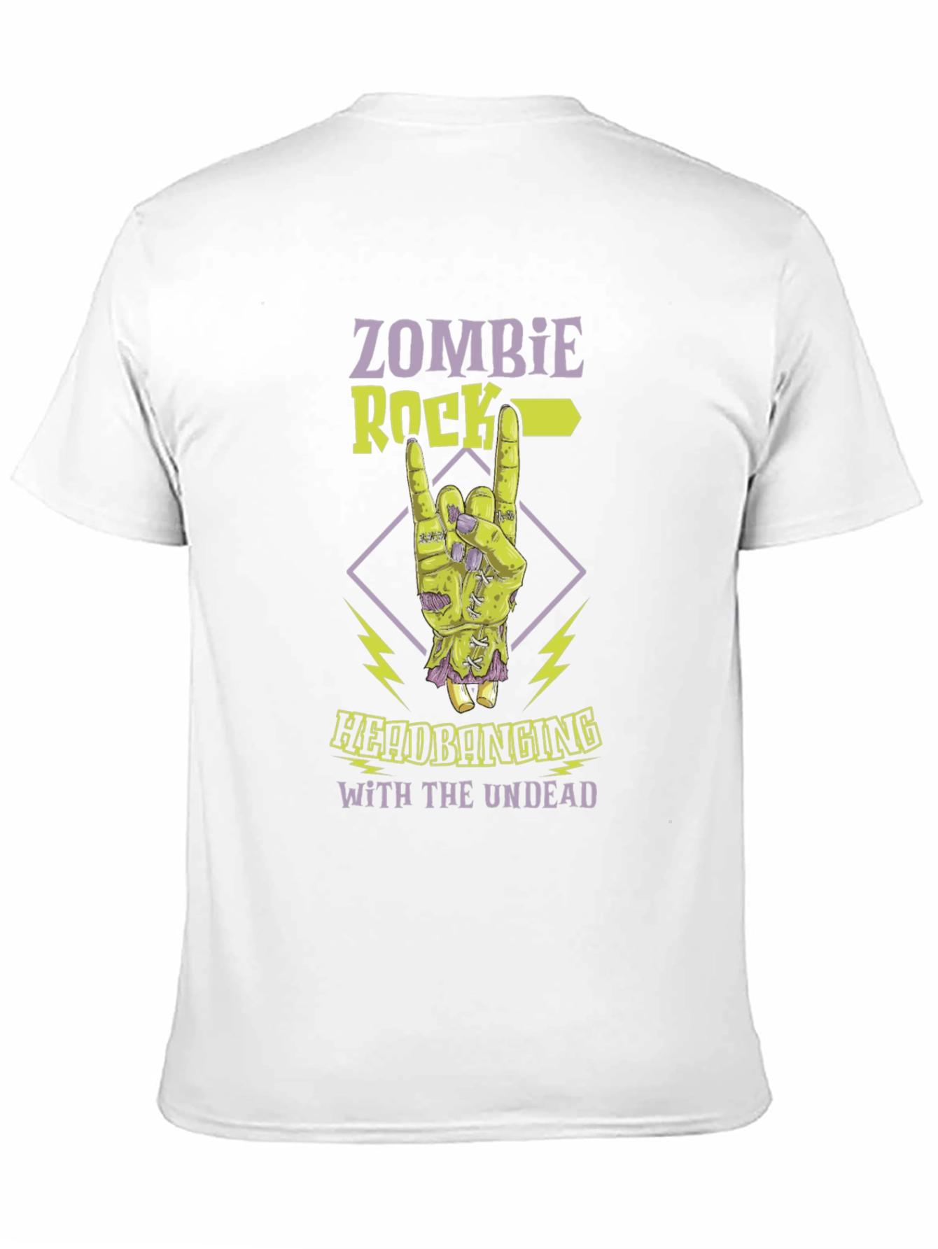 Zombie Rock Headbanging T-Shirt