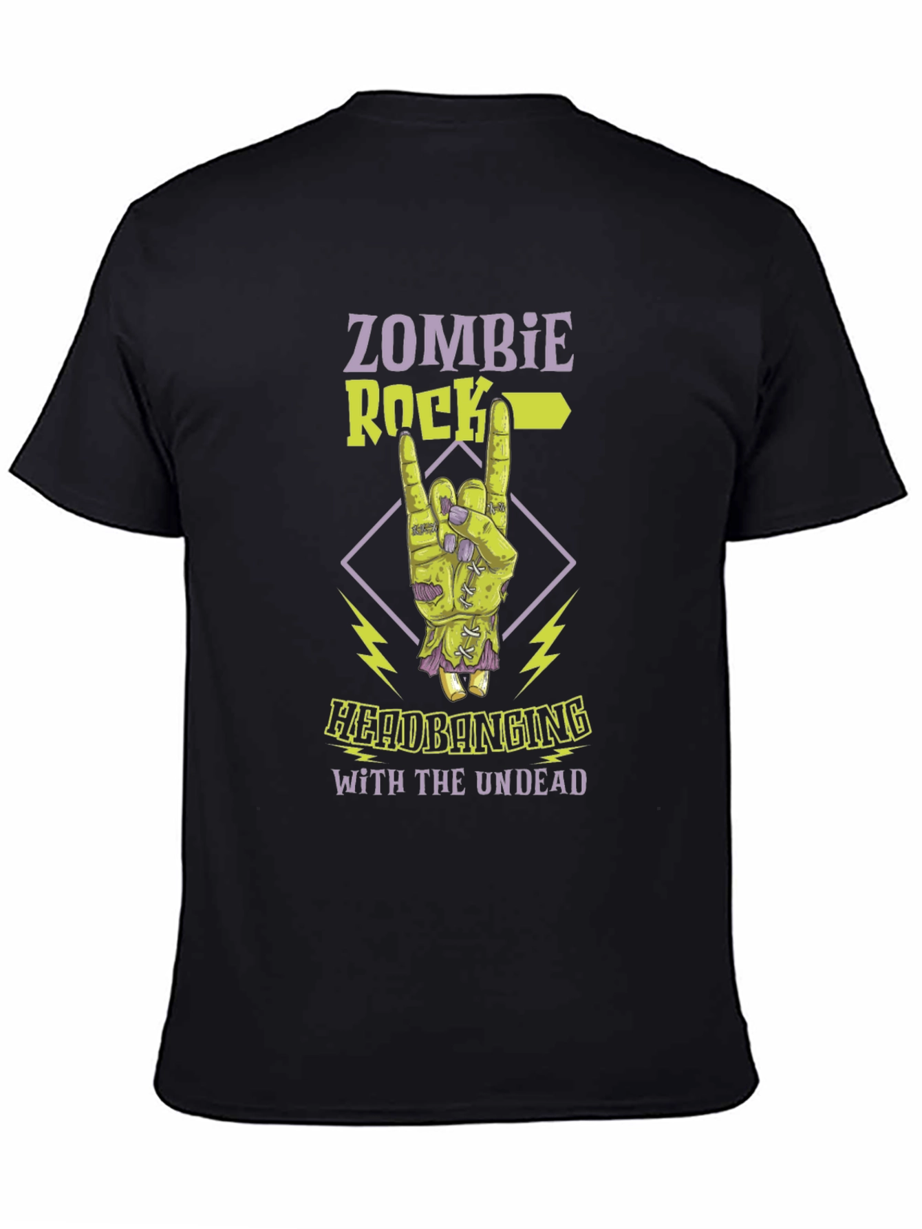 Zombie Rock Headbanging T-Shirt