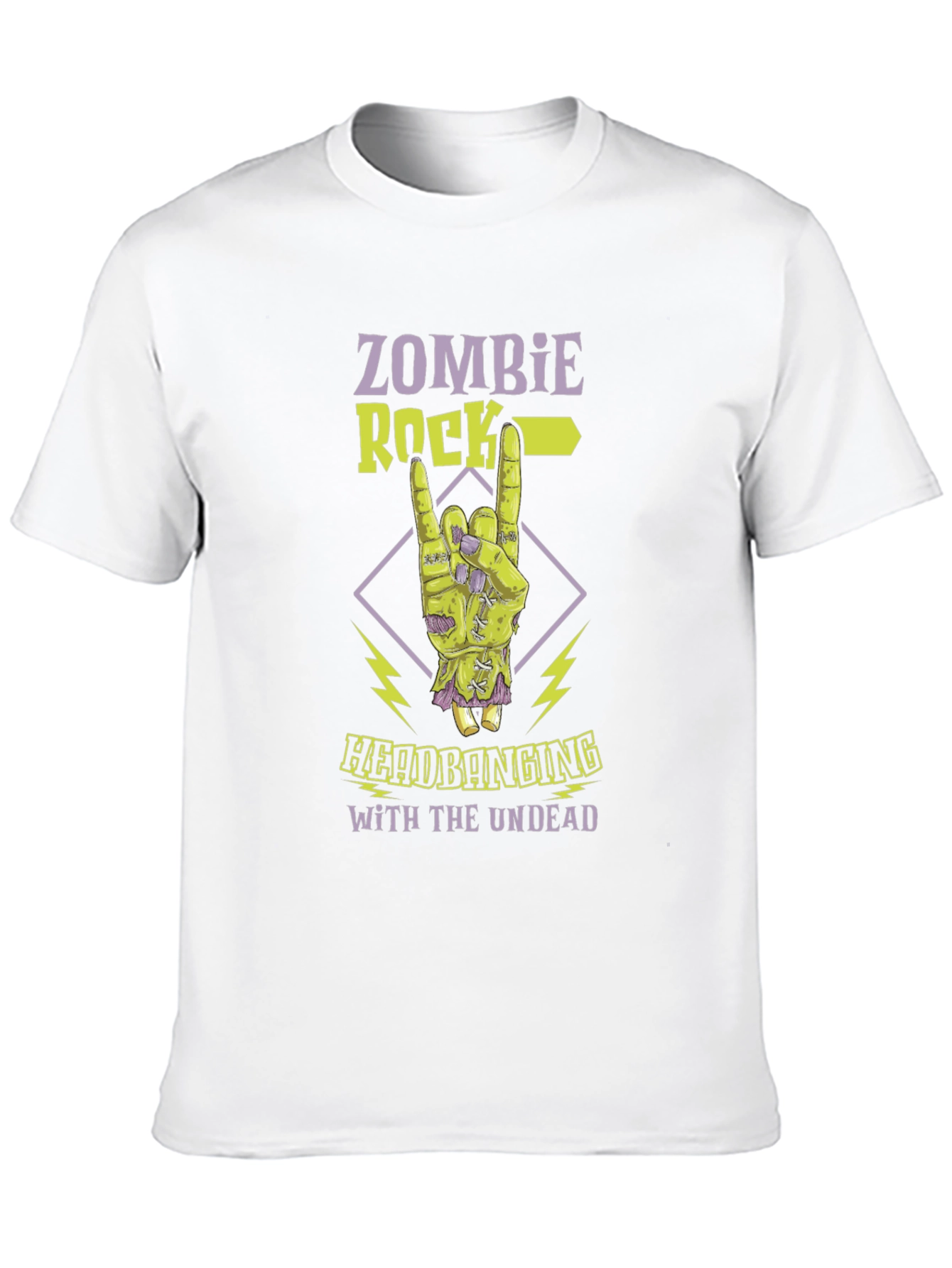Zombie Rock Headbanging T-Shirt