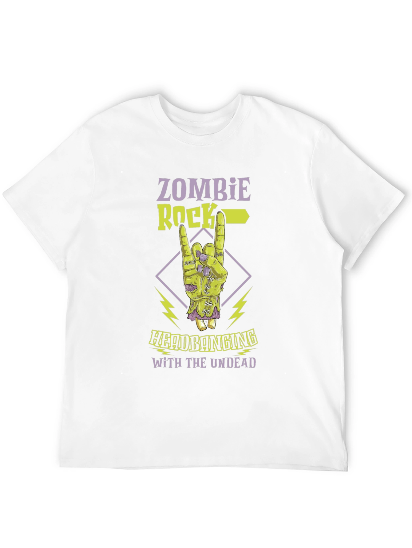 Zombie Rock Headbanging T-Shirt