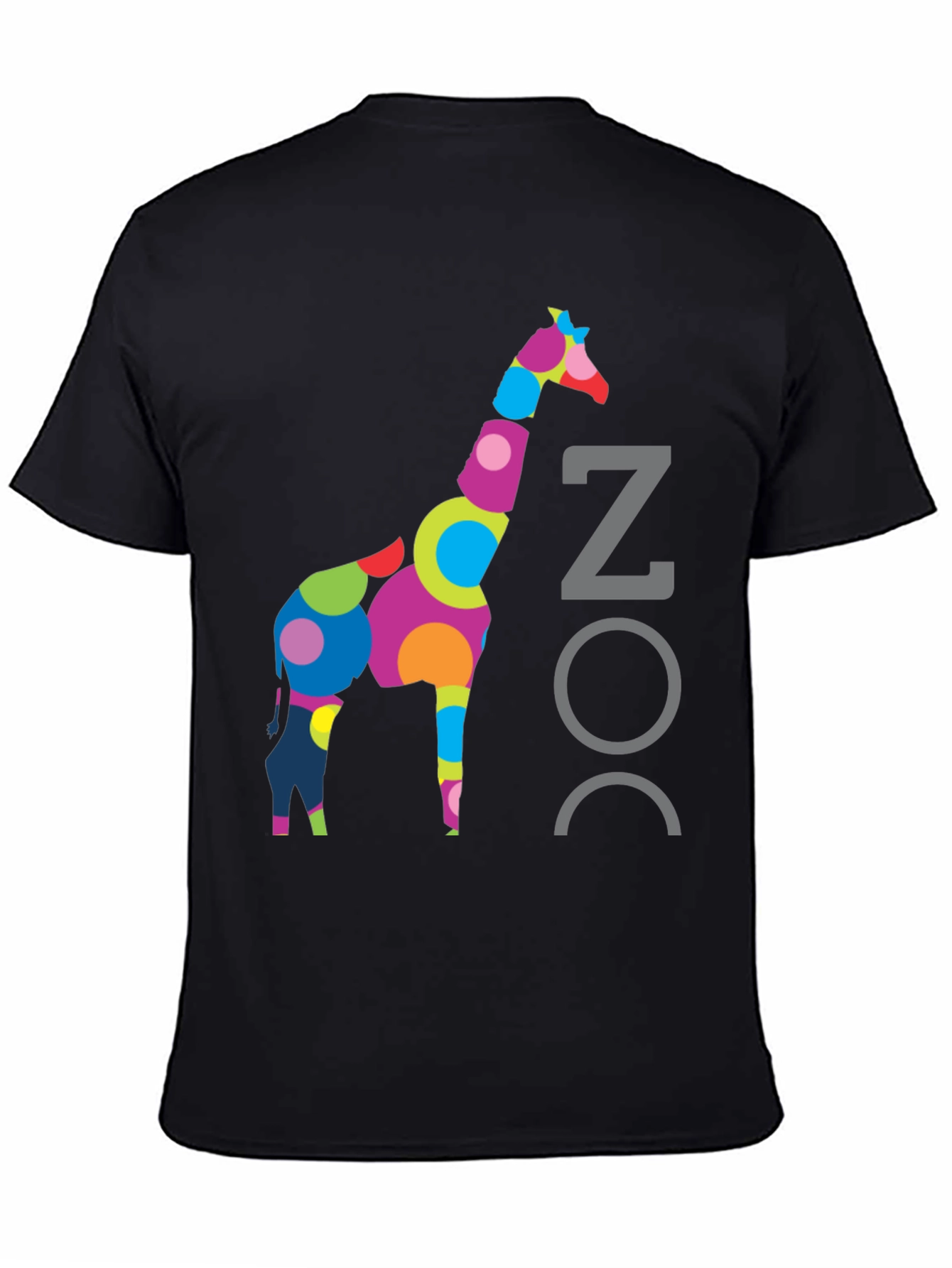Funky Giraffe Graphic T-Shirt