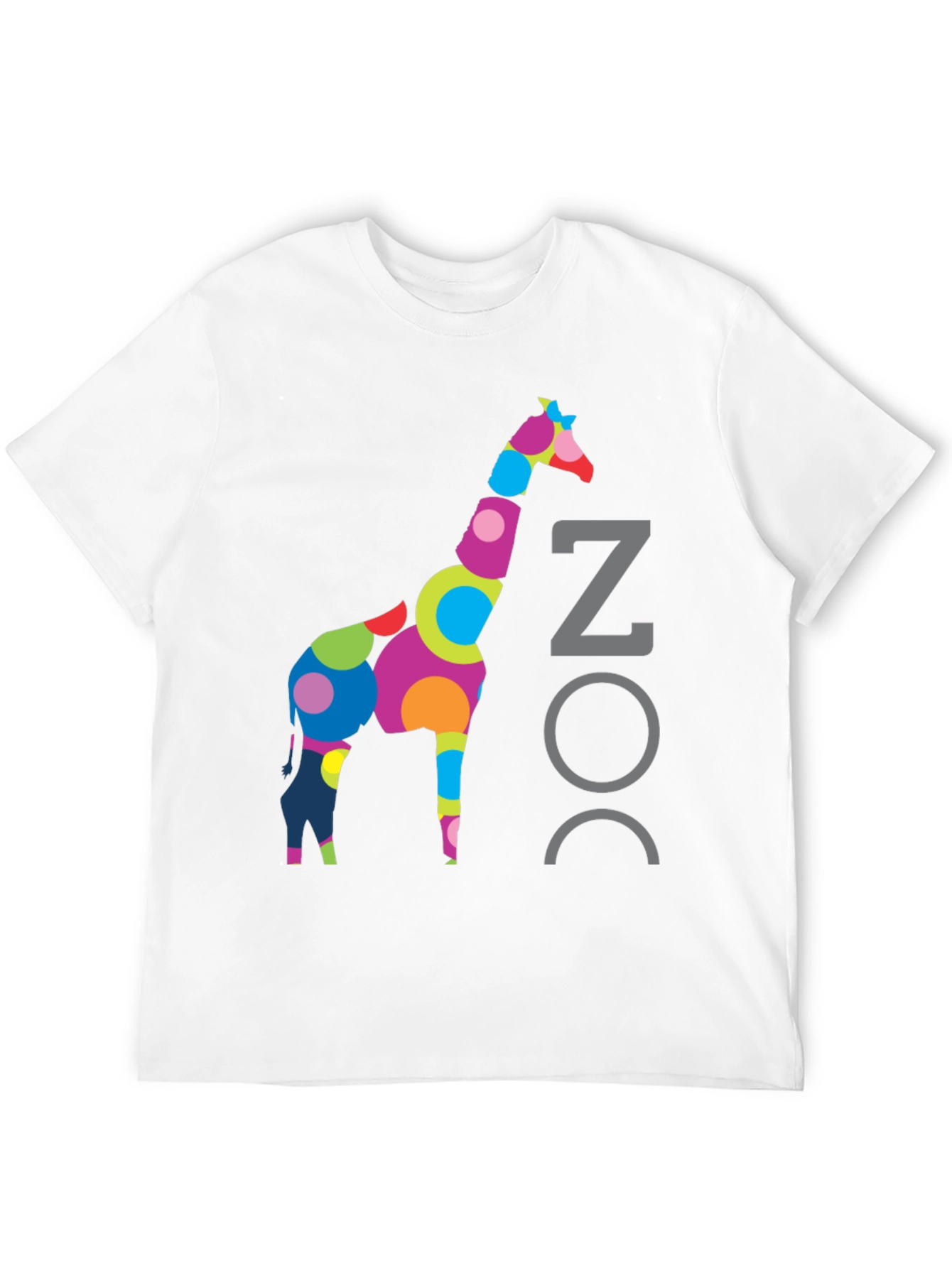 Funky Giraffe Graphic T-Shirt