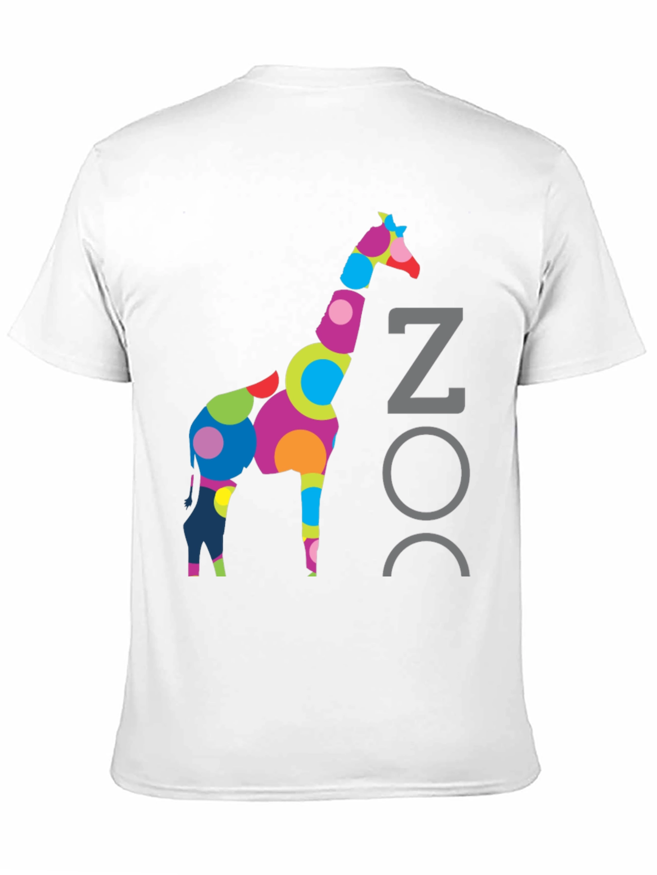 Funky Giraffe Graphic T-Shirt