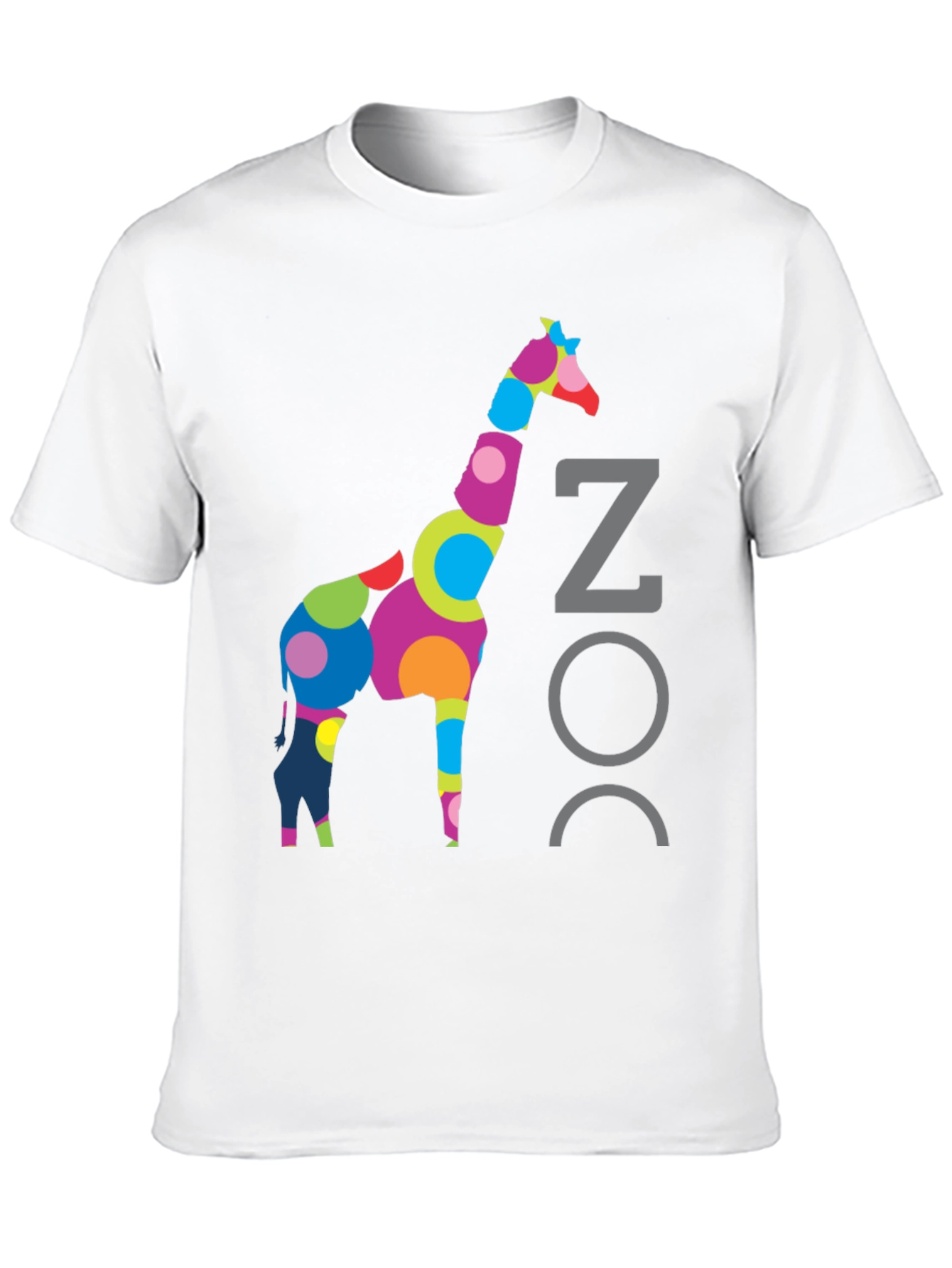 Funky Giraffe Graphic T-Shirt