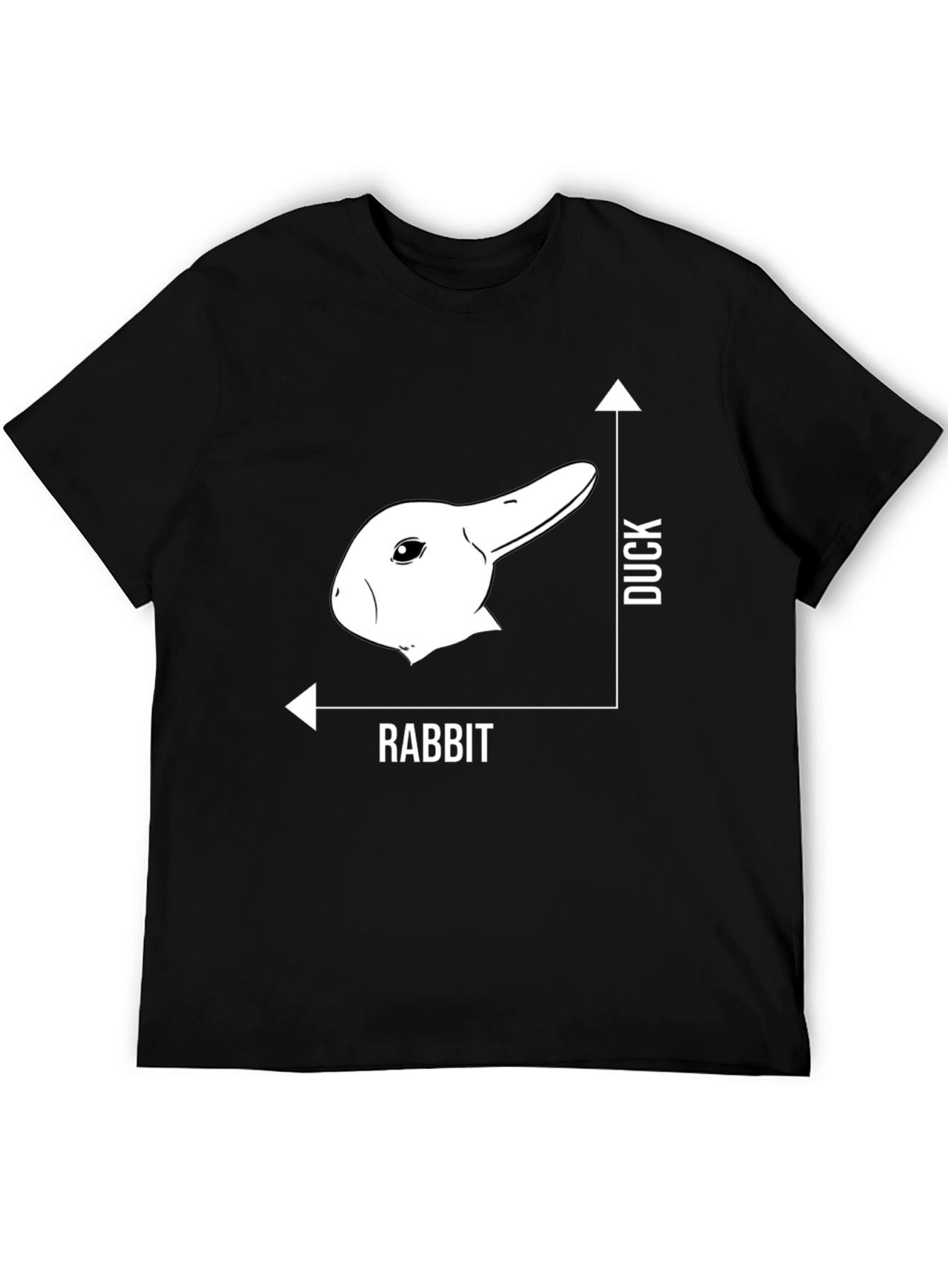 Duck Rabbit Illusion T-Shirt - Funny Optical Illusion Tee