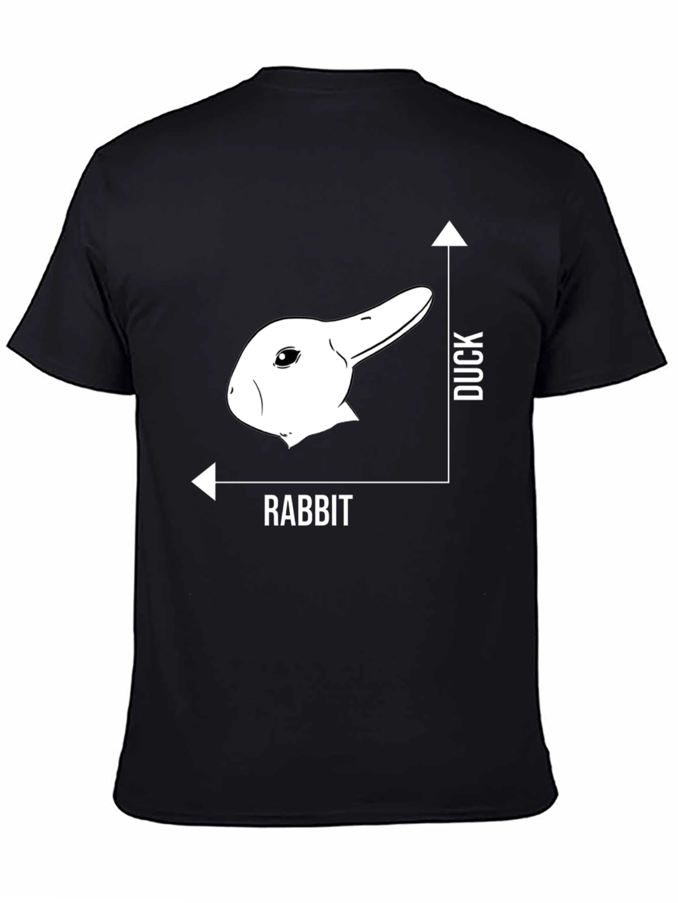 Duck Rabbit Illusion T-Shirt - Funny Optical Illusion Tee