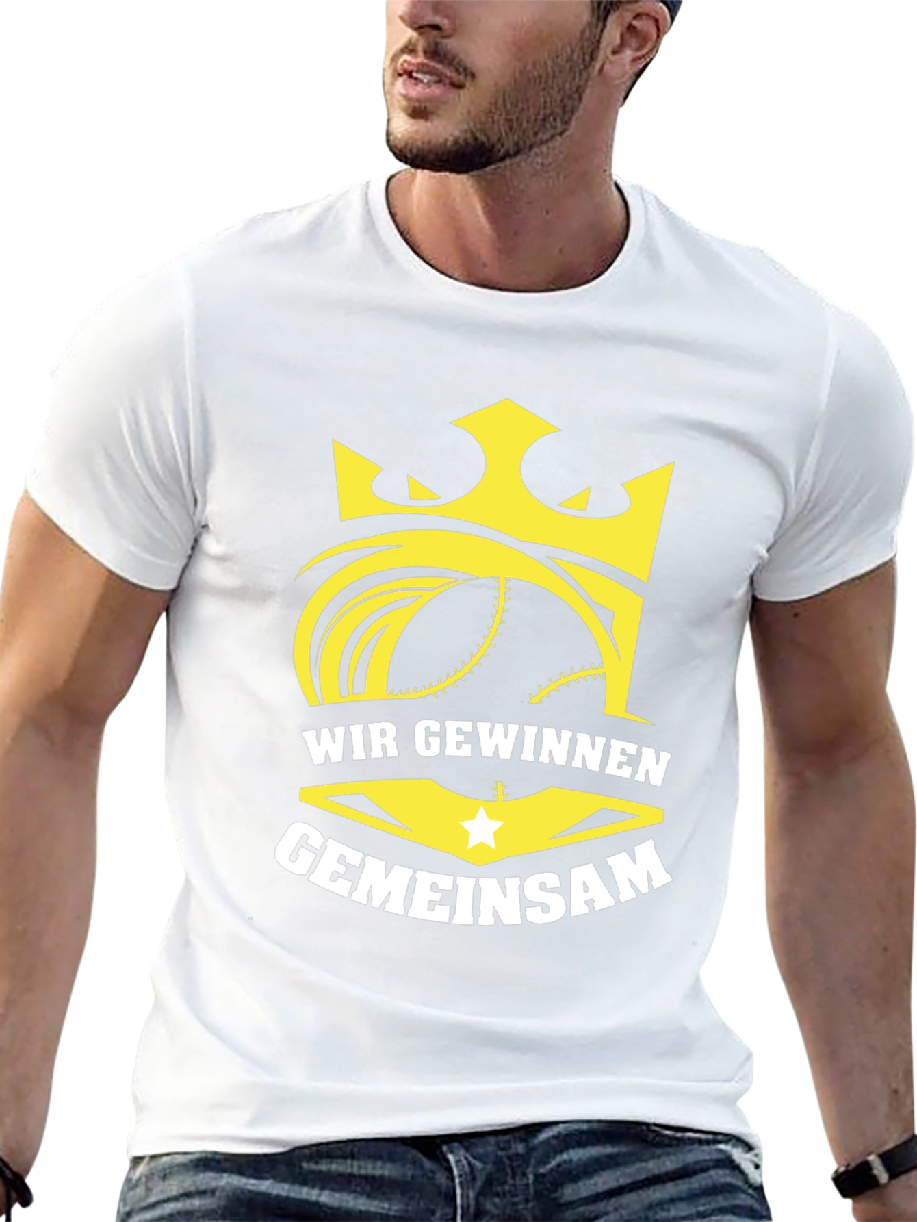 Wir Gewinnen Gemeinsam Black T-Shirt