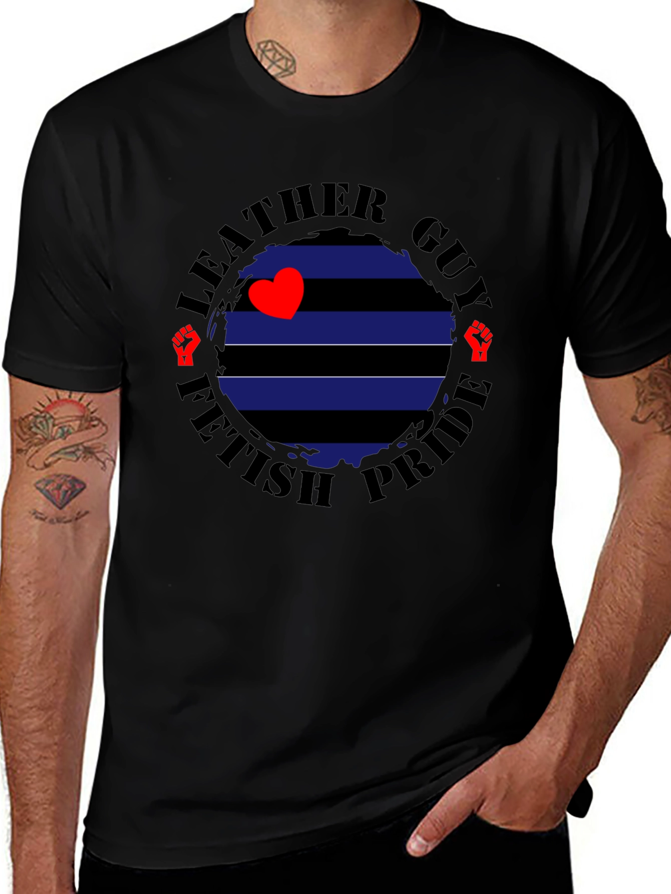 Leather Guy Fetish Pride T-Shirt