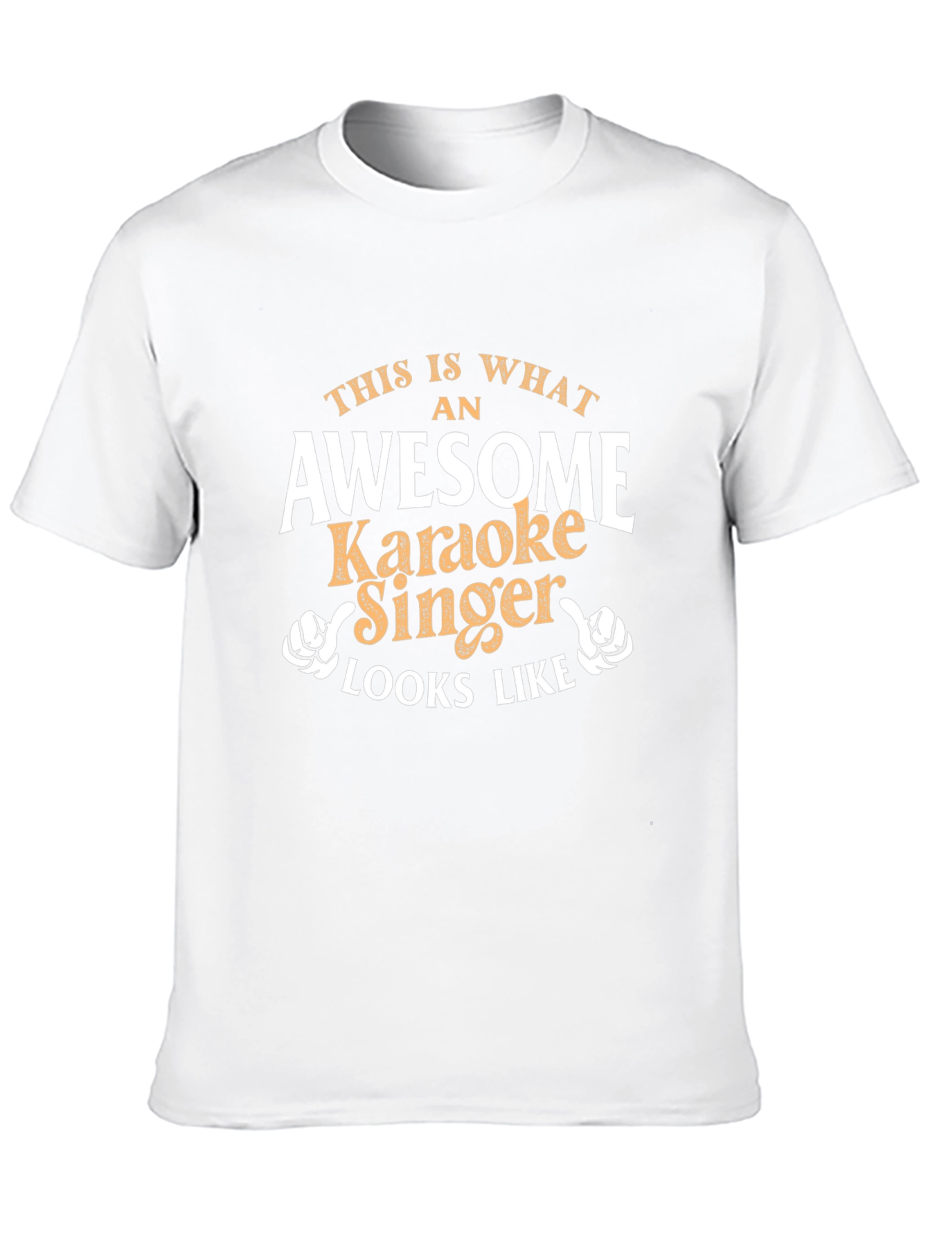 Awesome Karaoke Singer Graphic T-Shirt
