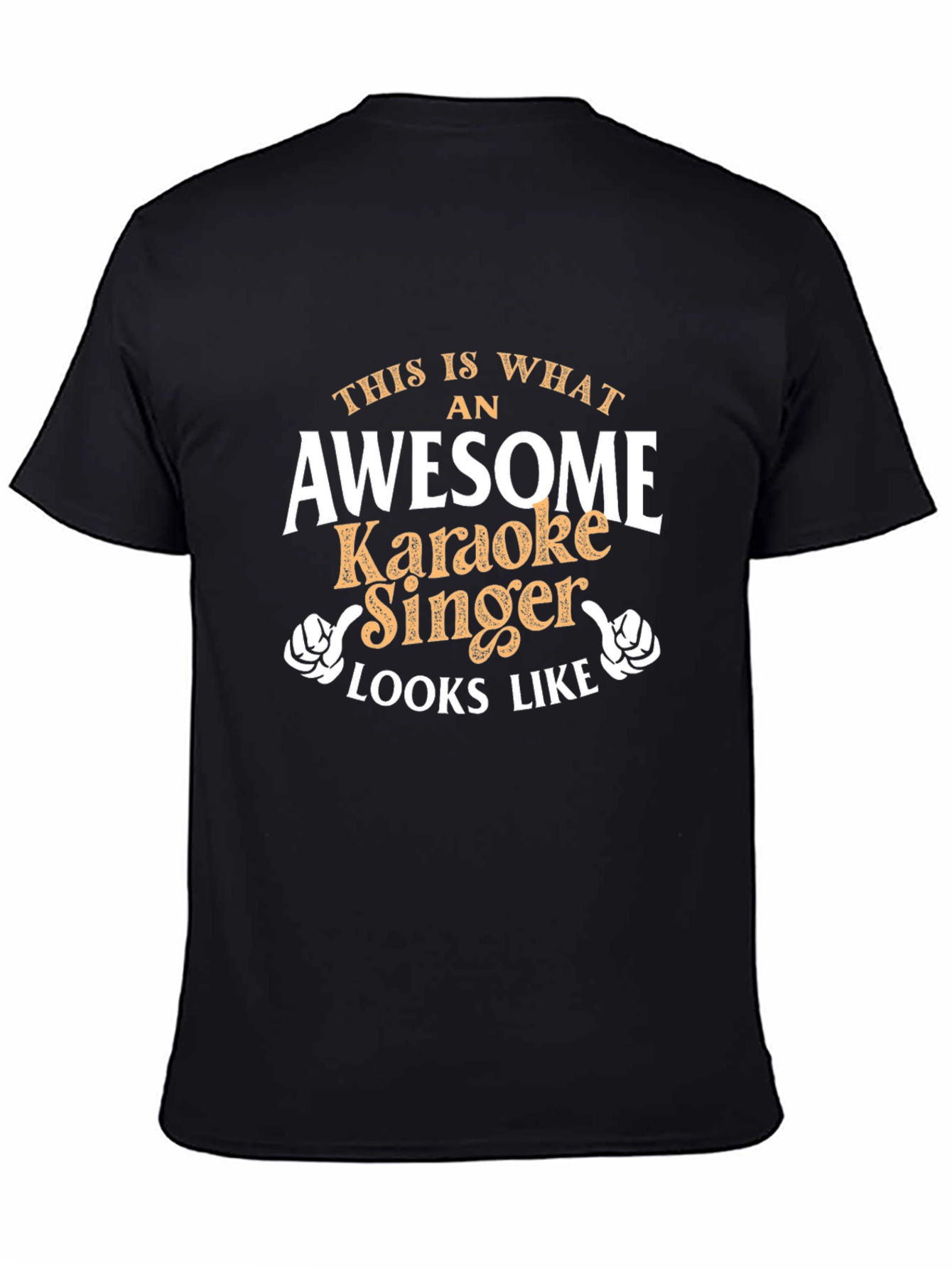 Awesome Karaoke Singer Graphic T-Shirt