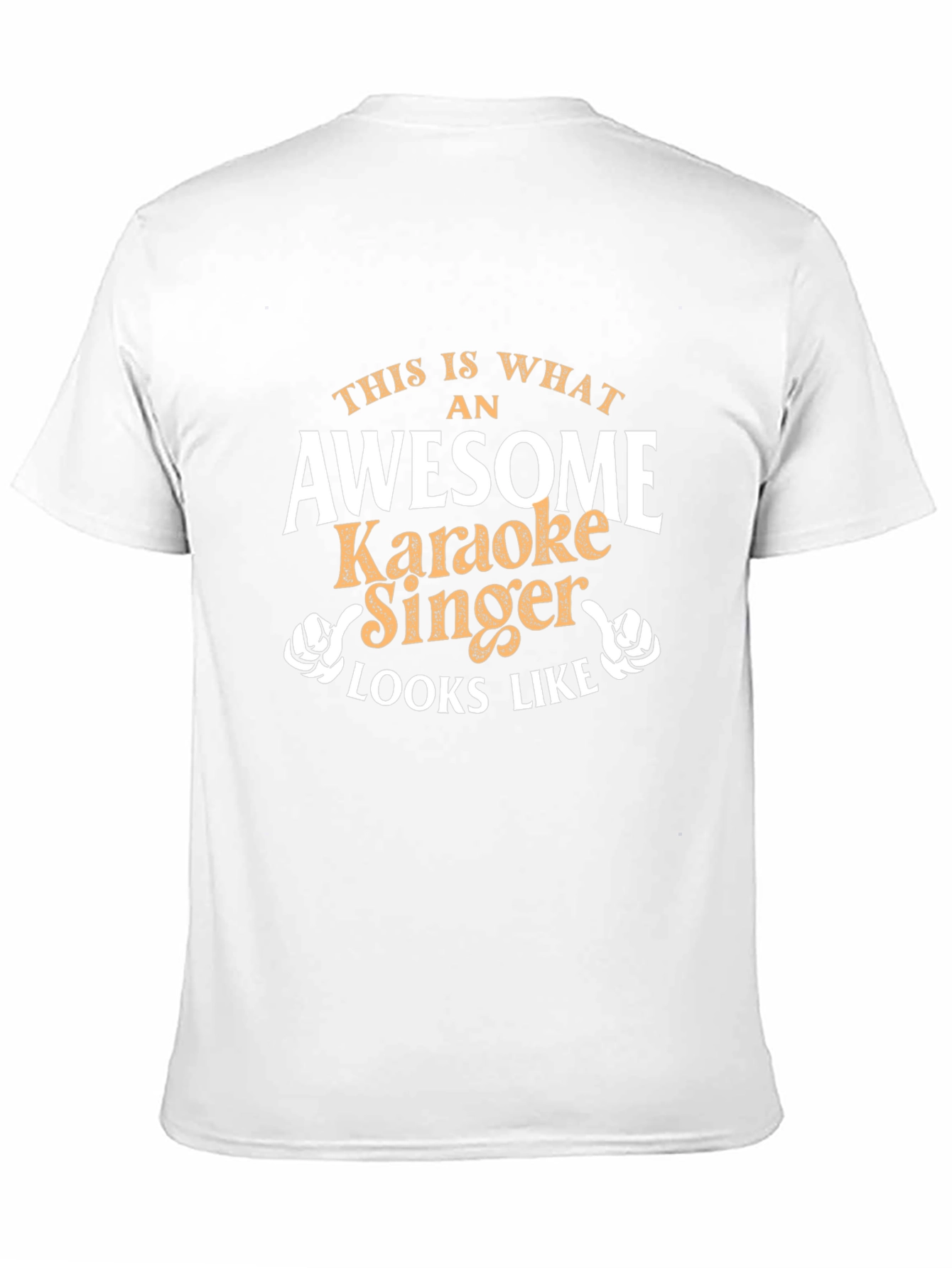 Awesome Karaoke Singer Graphic T-Shirt
