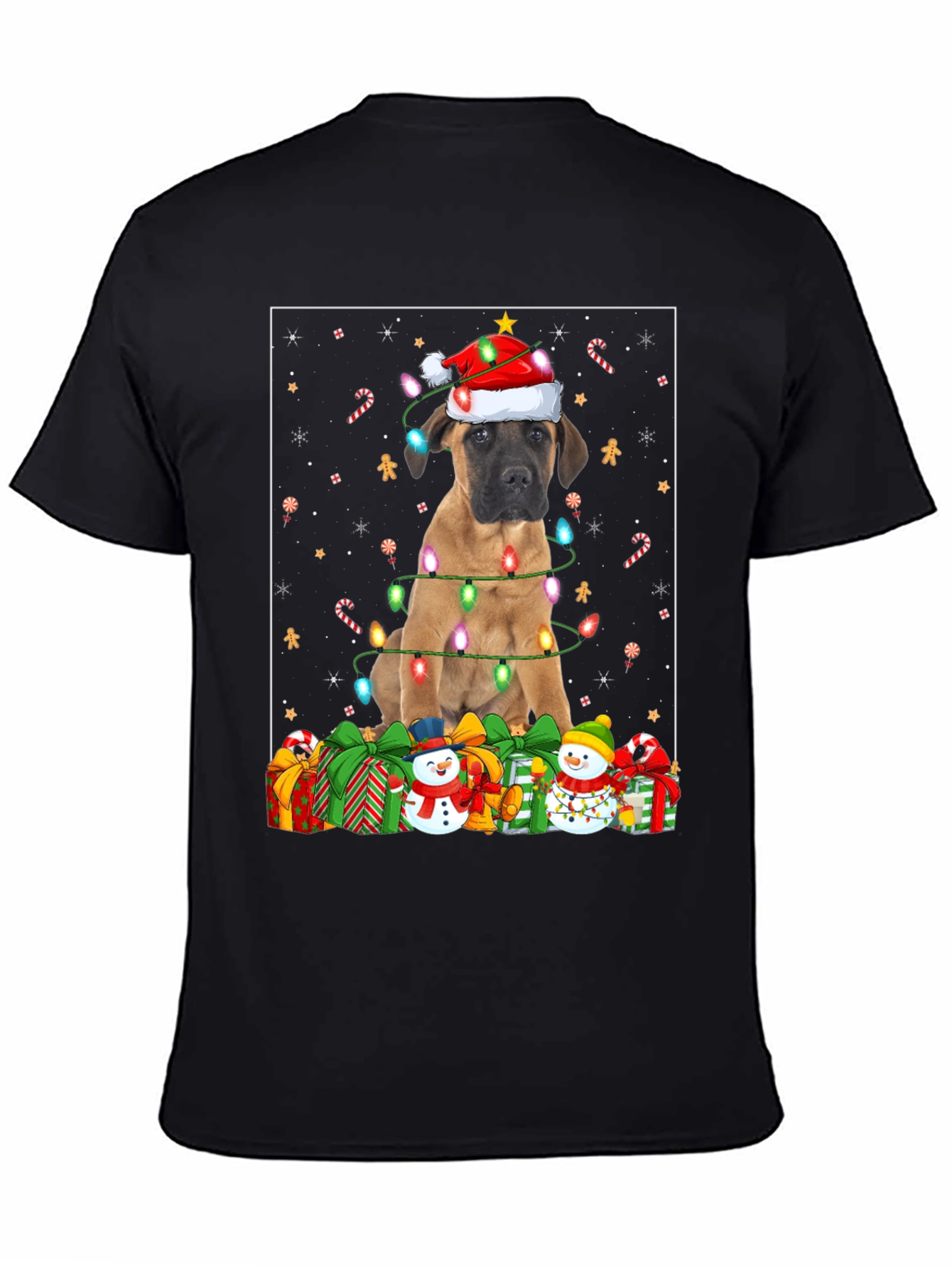 Dog Christmas Lights T-Shirt
