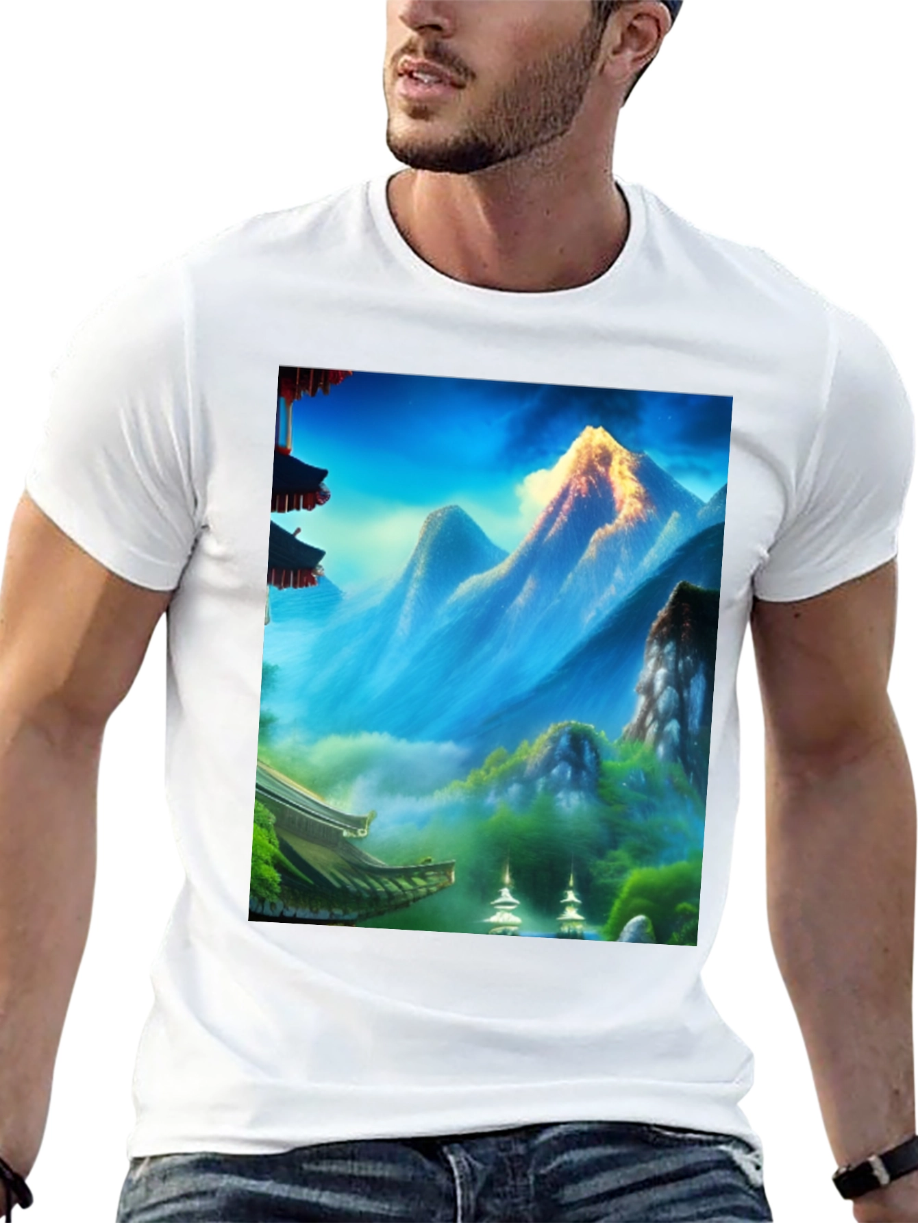 Scenic Mountain View T-Shirt