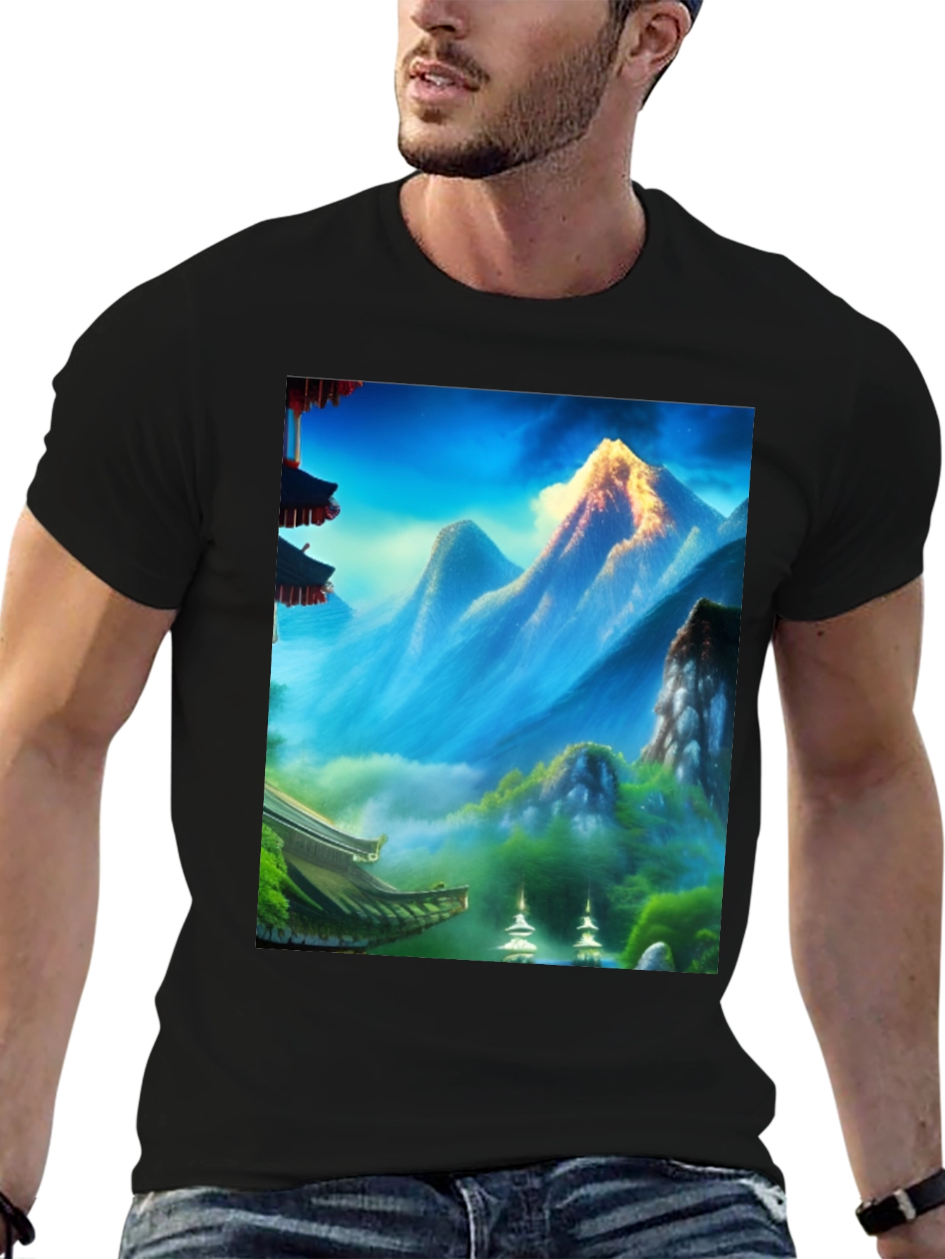 Scenic Mountain View T-Shirt