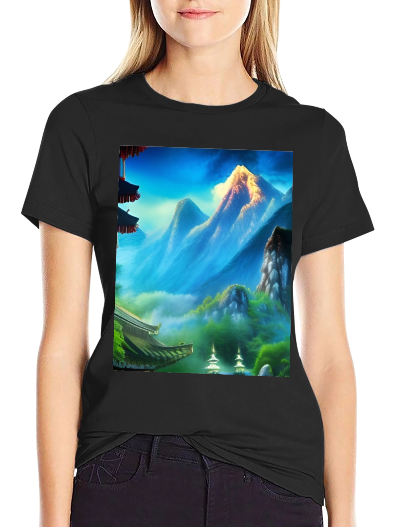 Scenic Mountain View T-Shirt