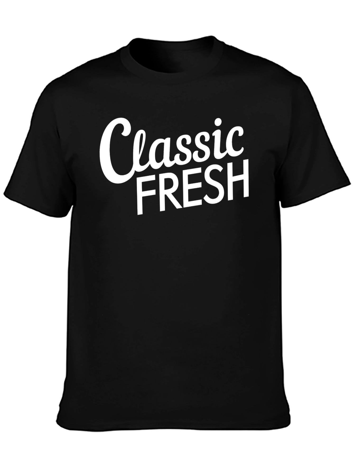 Classic Fresh Graphic Tee - Stylish Mens T-Shirt
