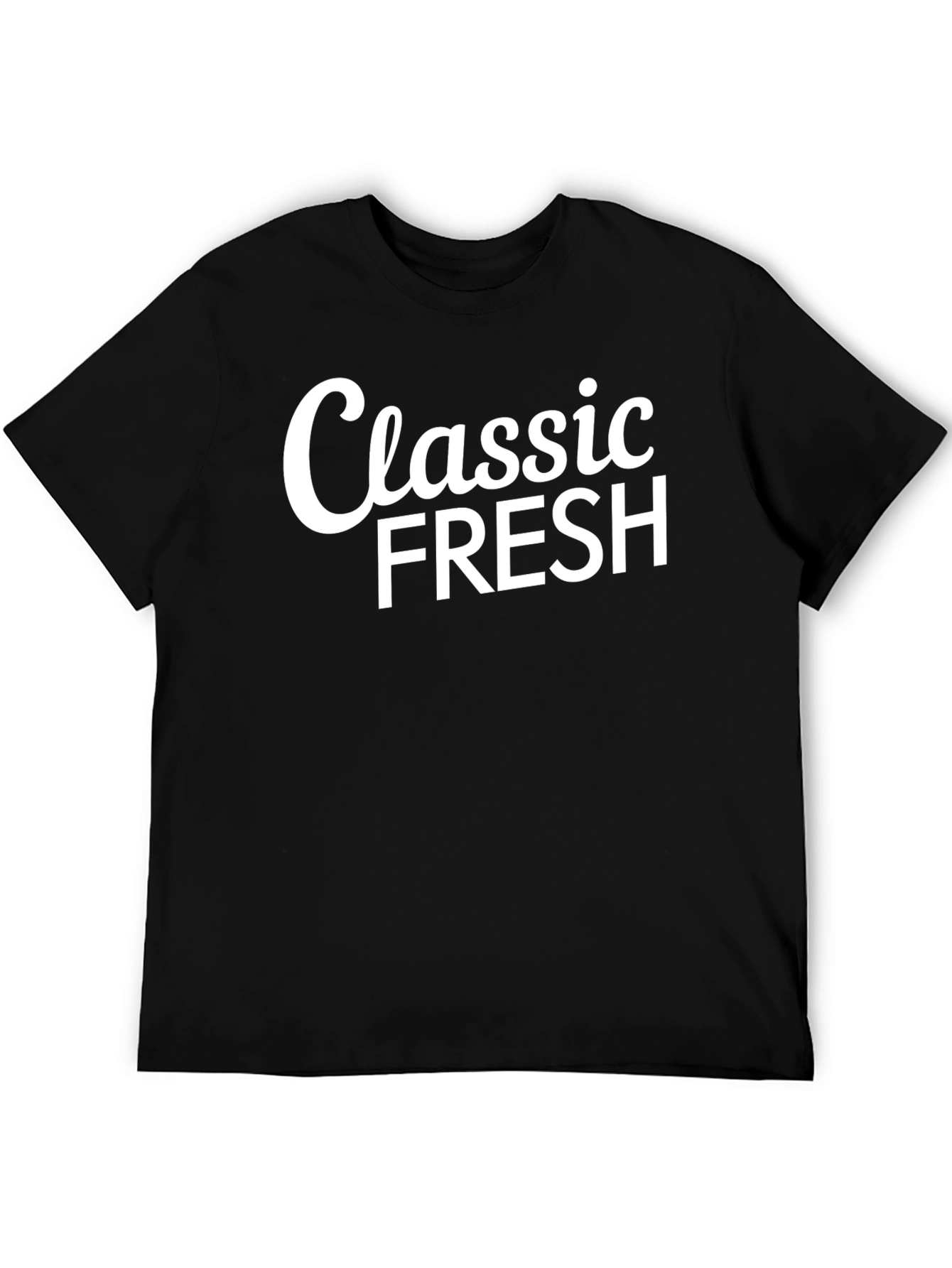 Classic Fresh Graphic Tee - Stylish Mens T-Shirt