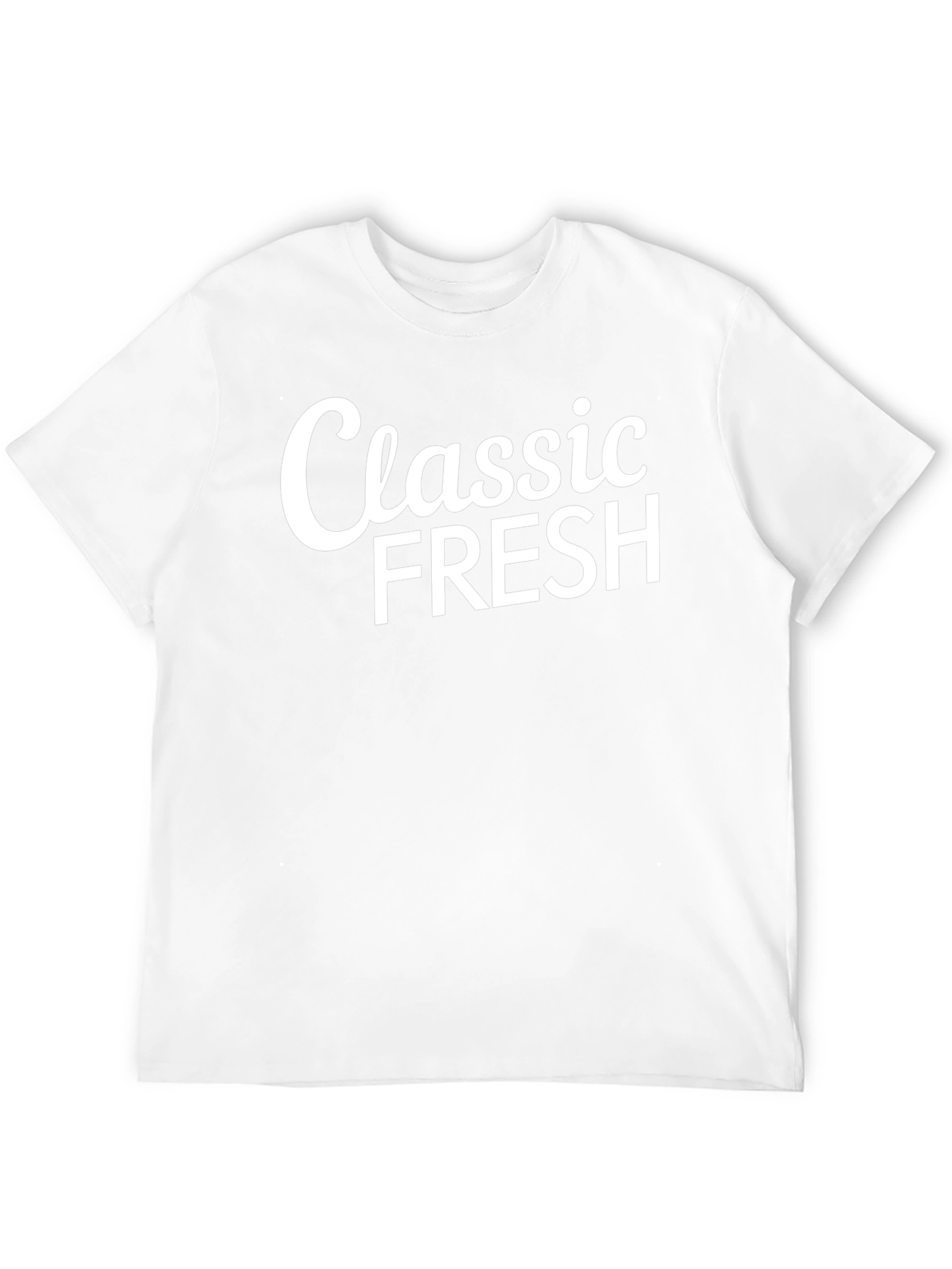 Classic Fresh Graphic Tee - Stylish Mens T-Shirt