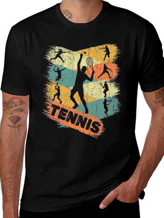 Vintage Tennis Graphic T-Shirt