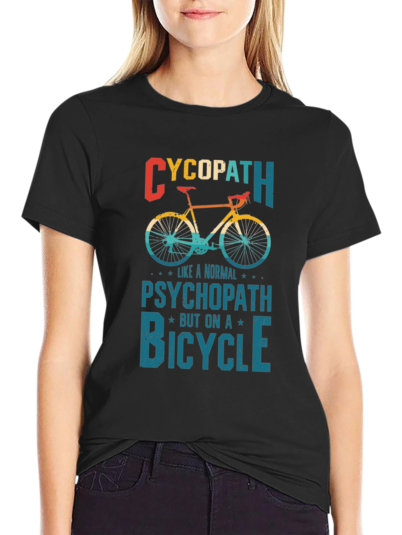 Cyclopath T-Shirt - Funny Cycling Graphic Tee