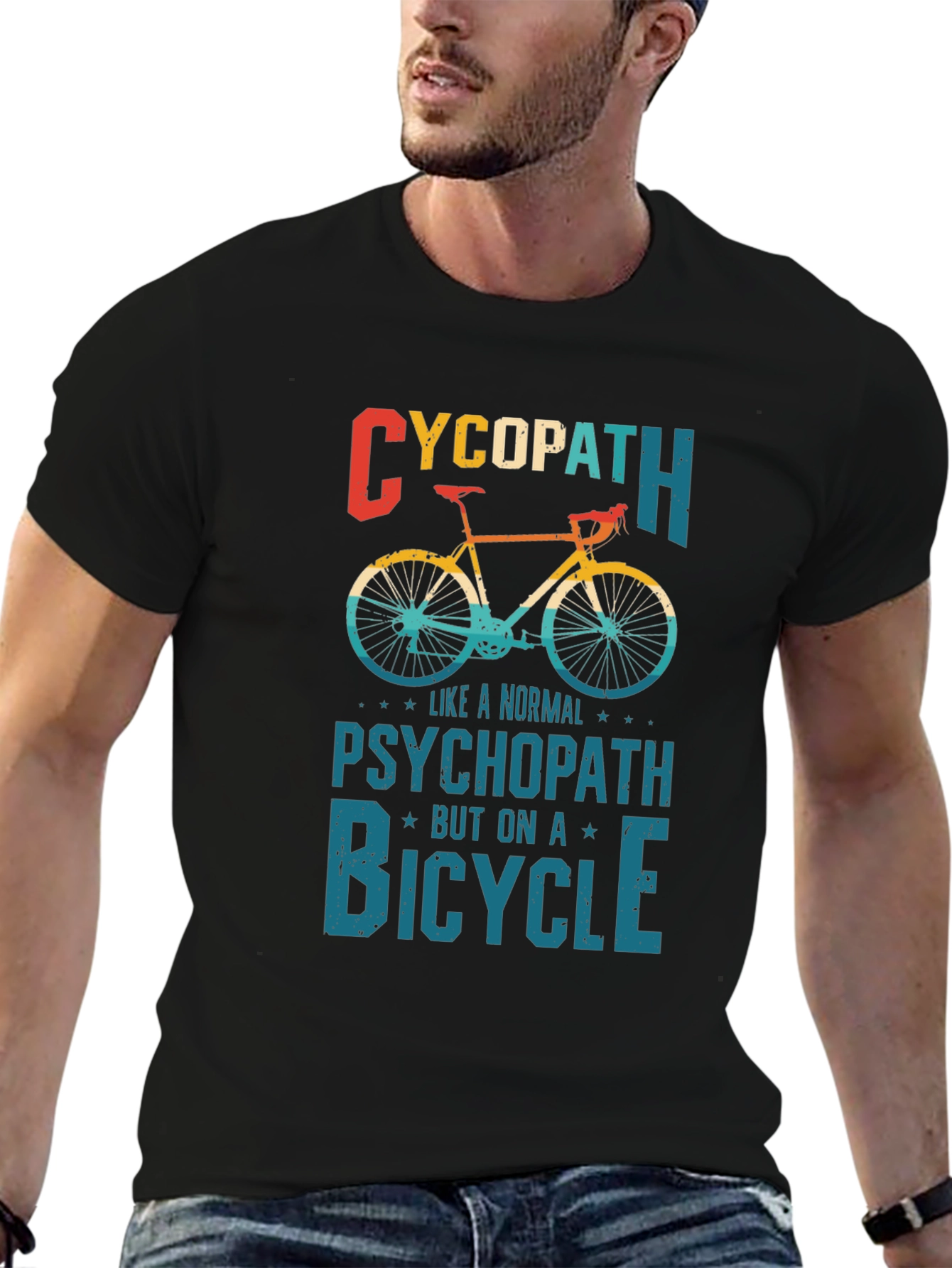 Cyclopath T-Shirt - Funny Cycling Graphic Tee
